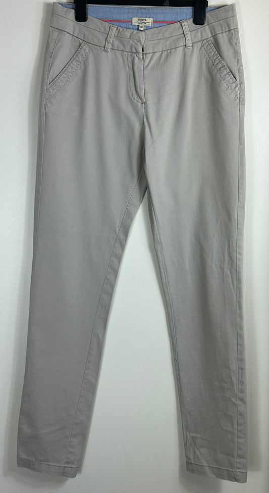 Beige Cotton Trousers