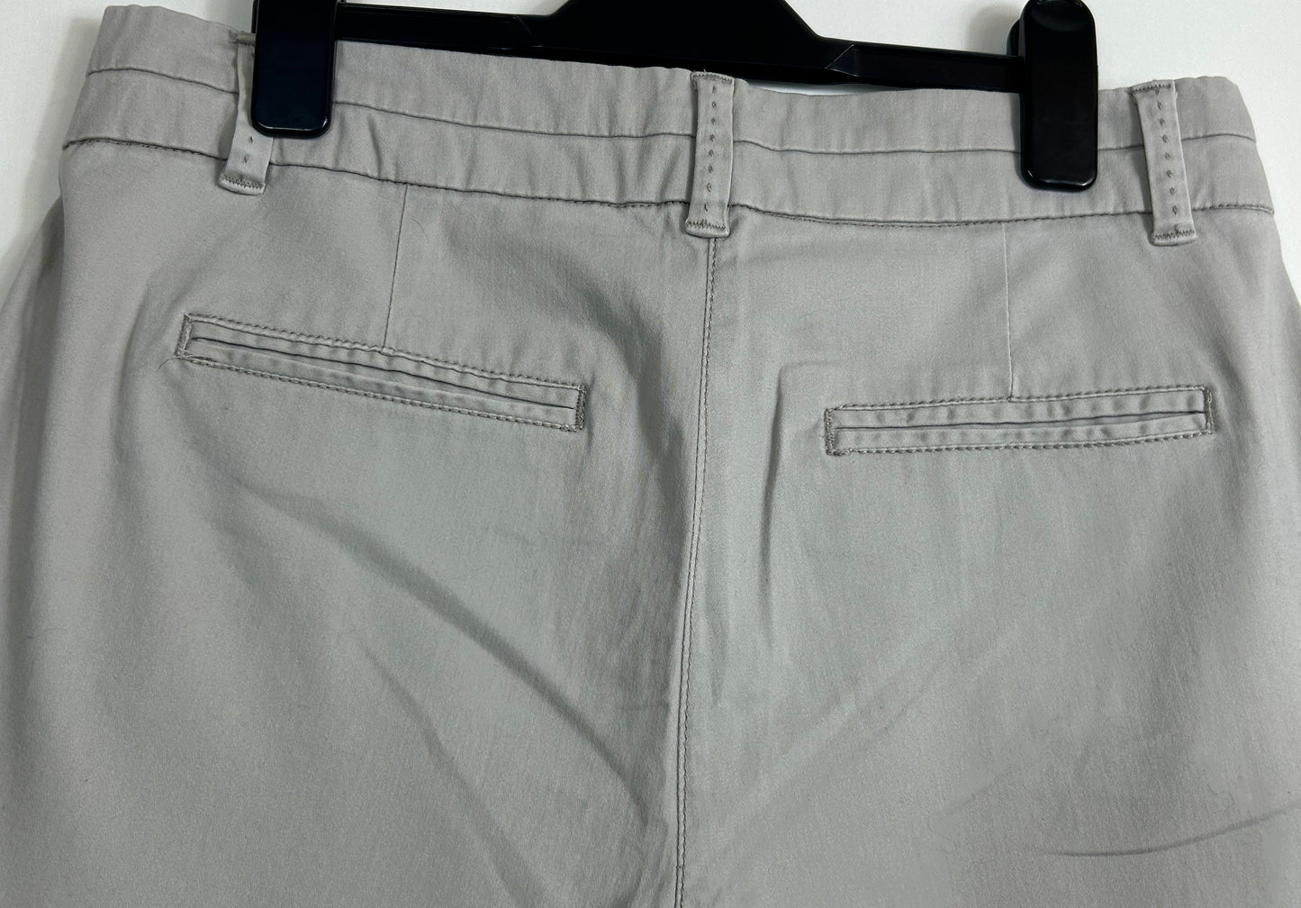 Beige Cotton Trousers