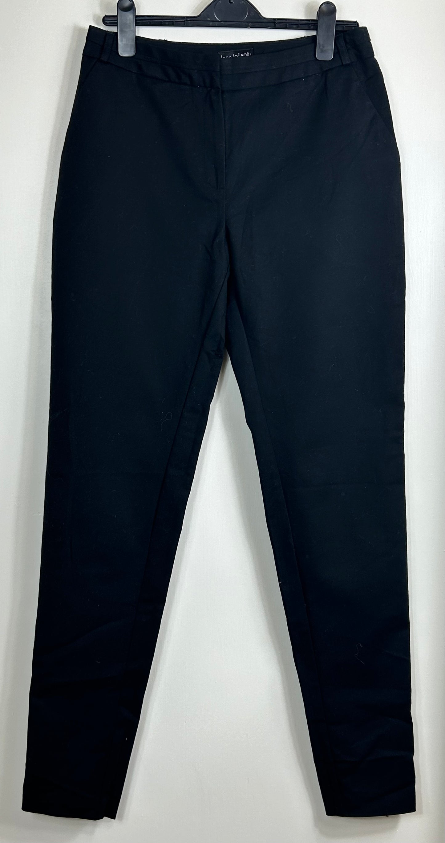 Black Cotton Long Tall Sally Trousers