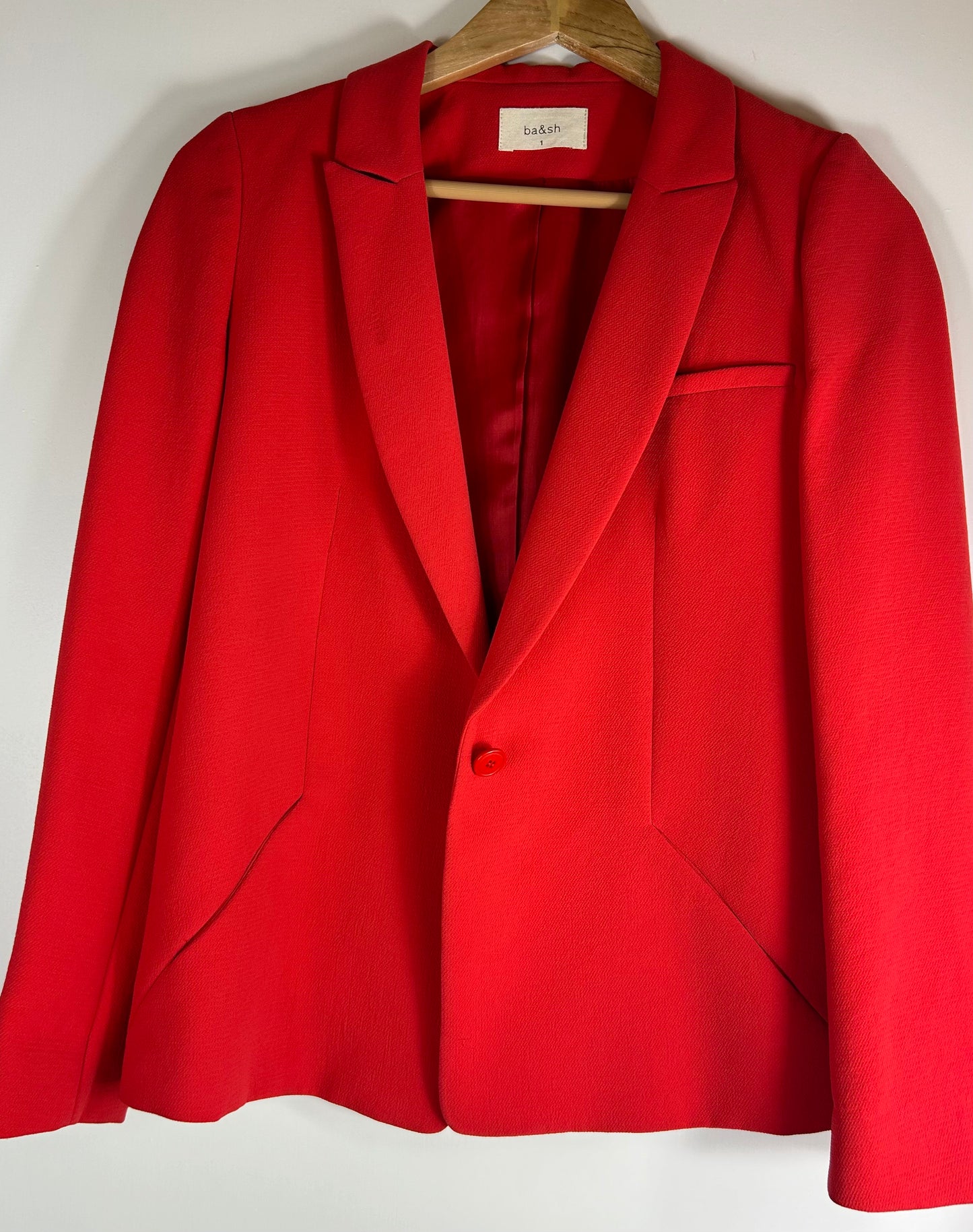 Red ba&sh Ladies Designer Trouser Suit