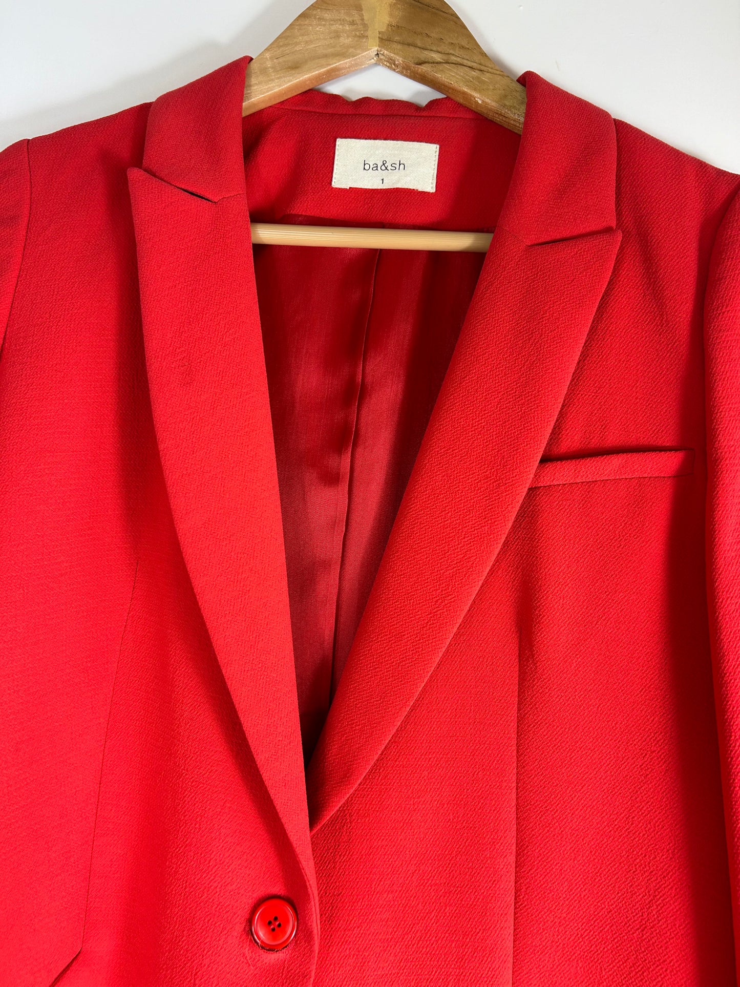 Red ba&sh Ladies Designer Trouser Suit