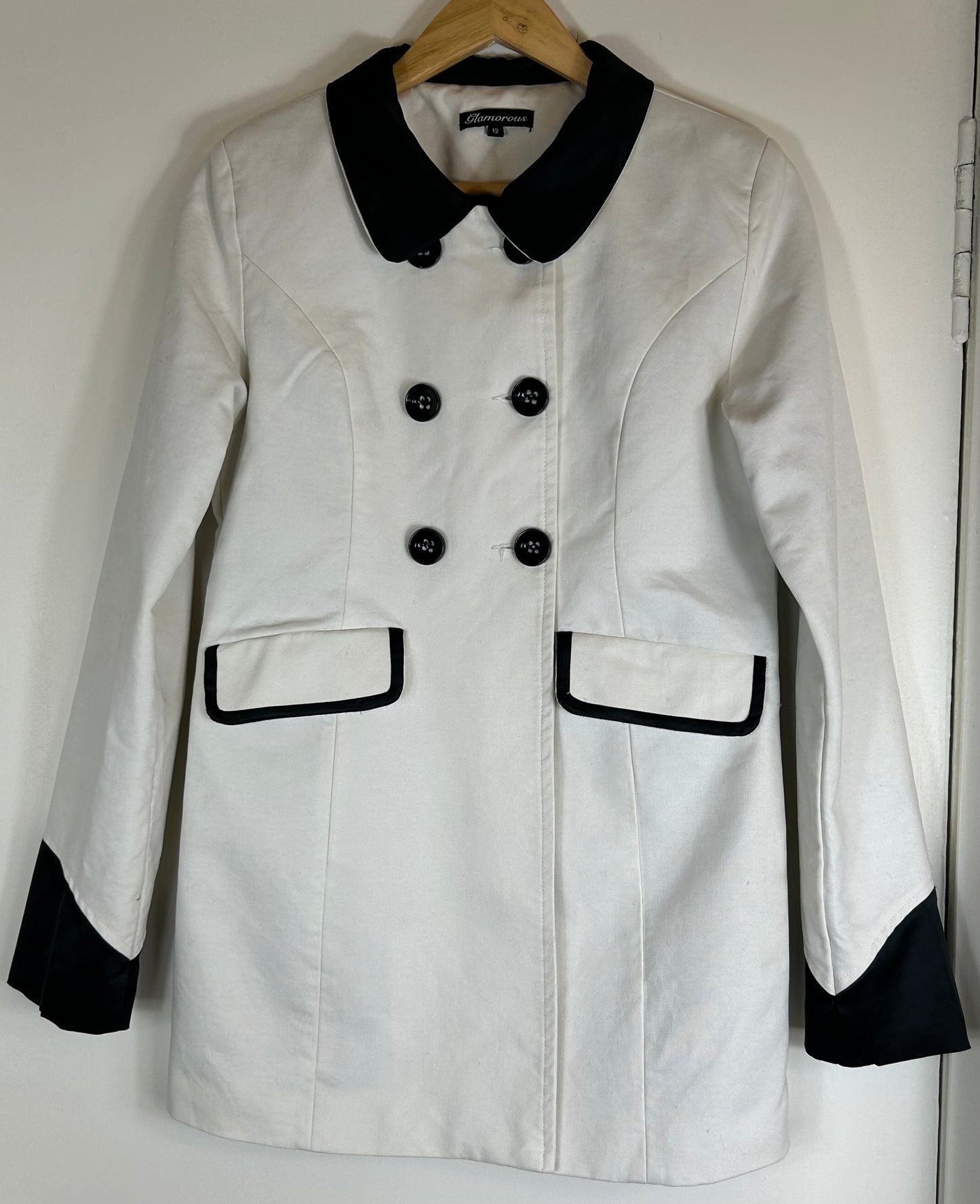 White GLAMOROUS Coat