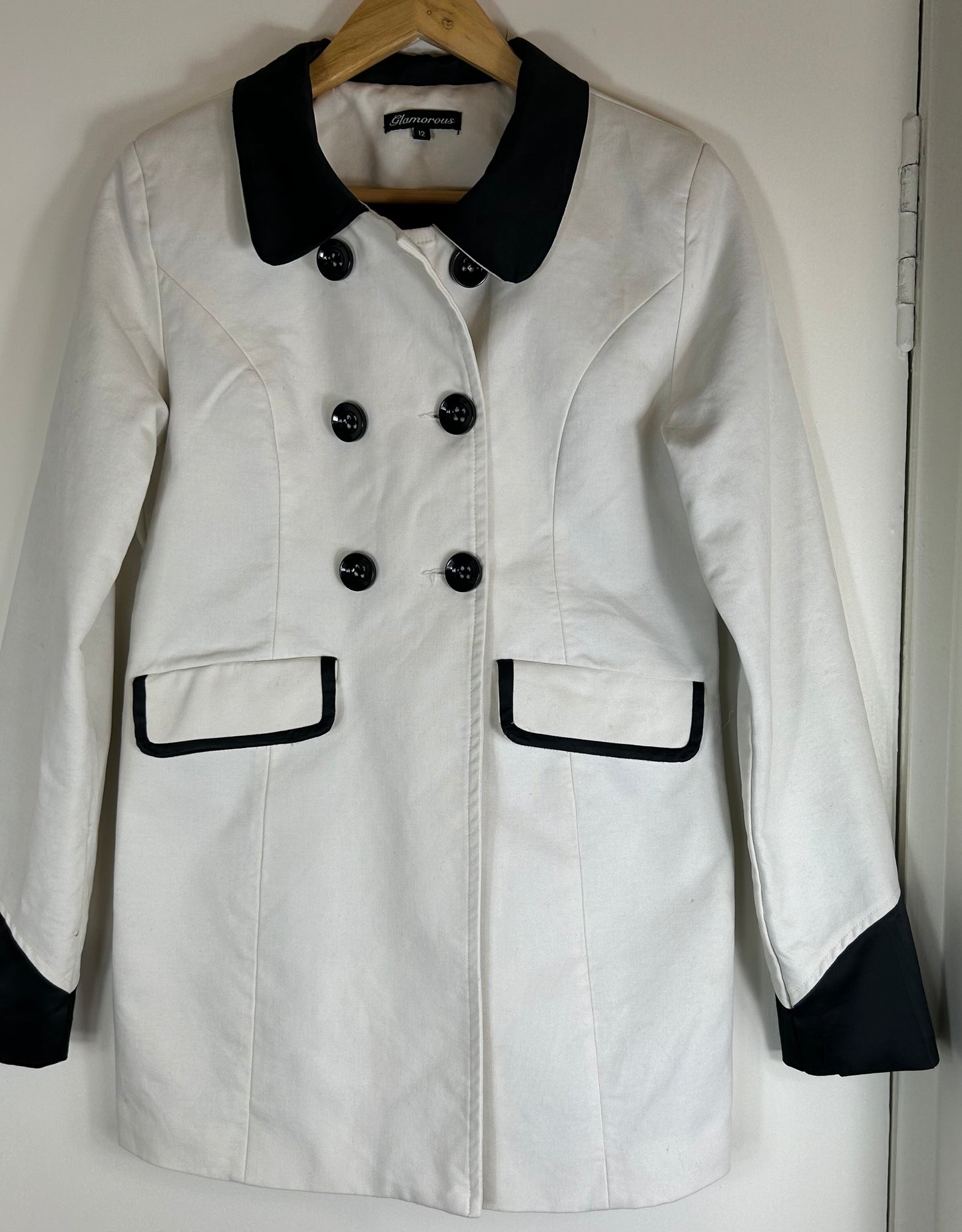 White GLAMOROUS Coat