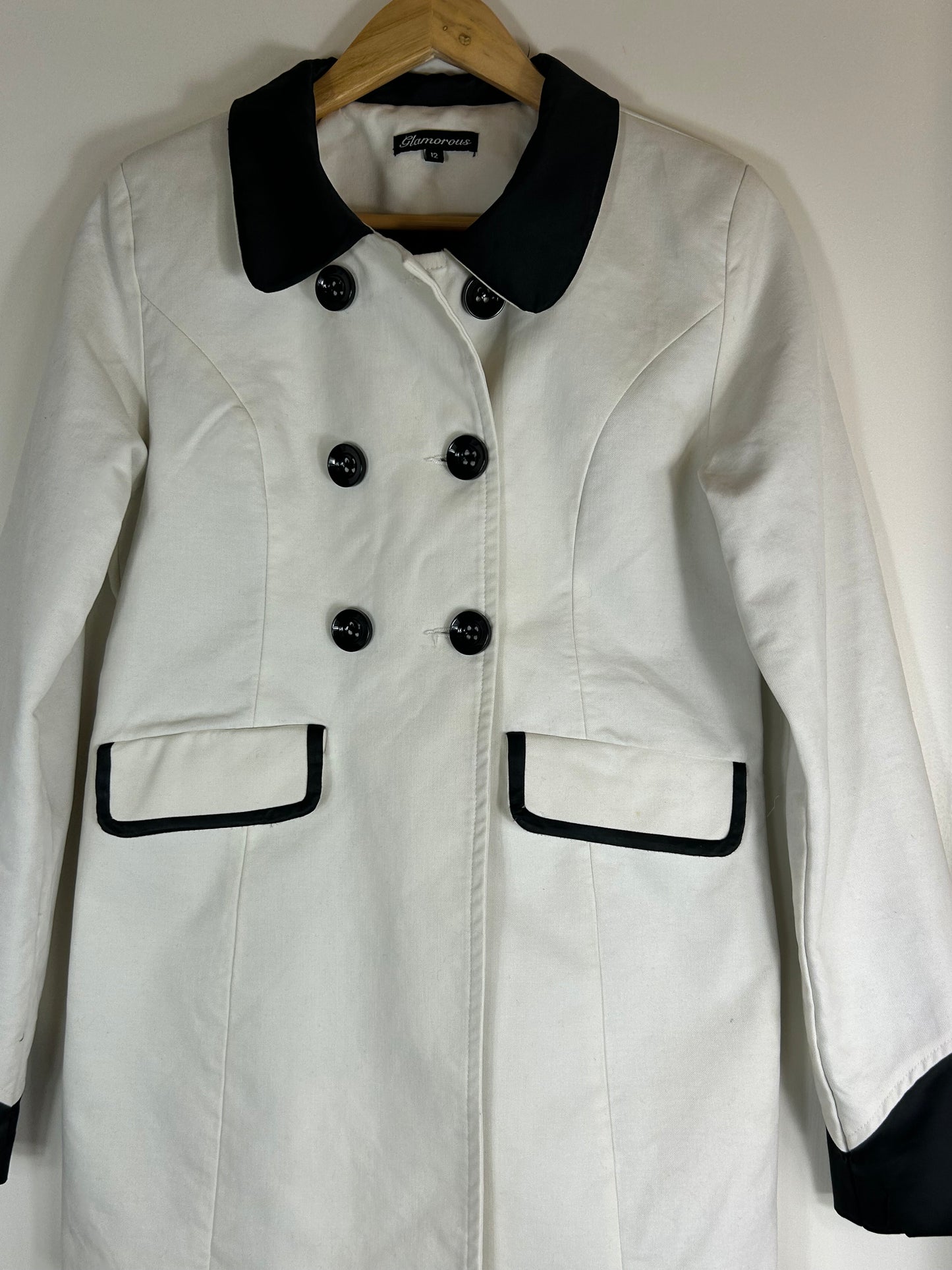 White GLAMOROUS Coat