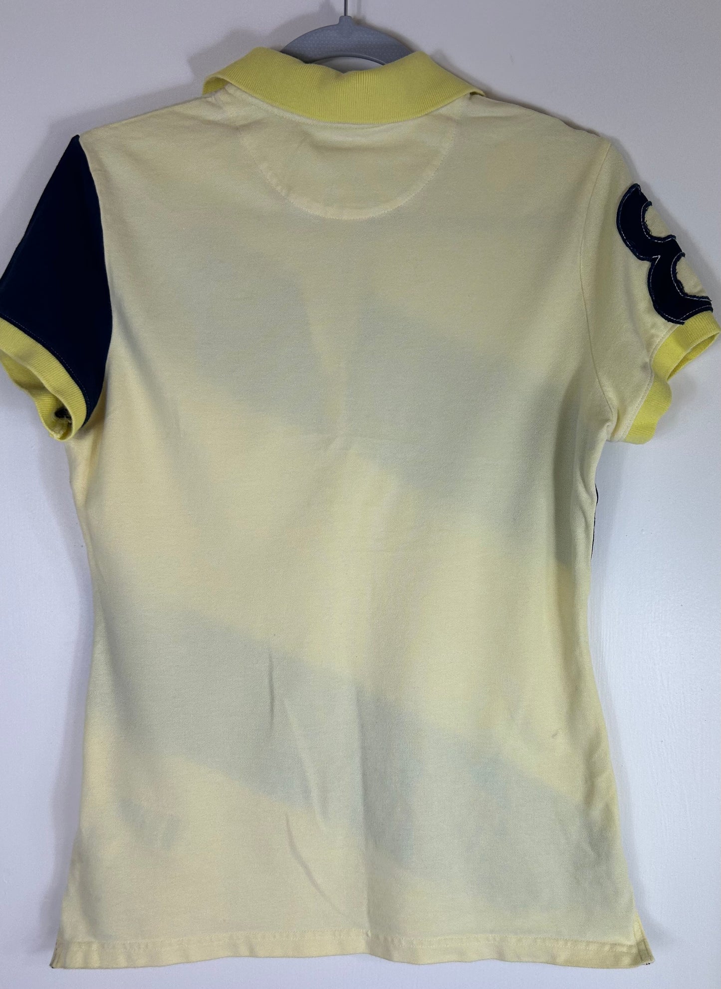 Lemon & Navy Tommy Hilfiger Polo Shirt