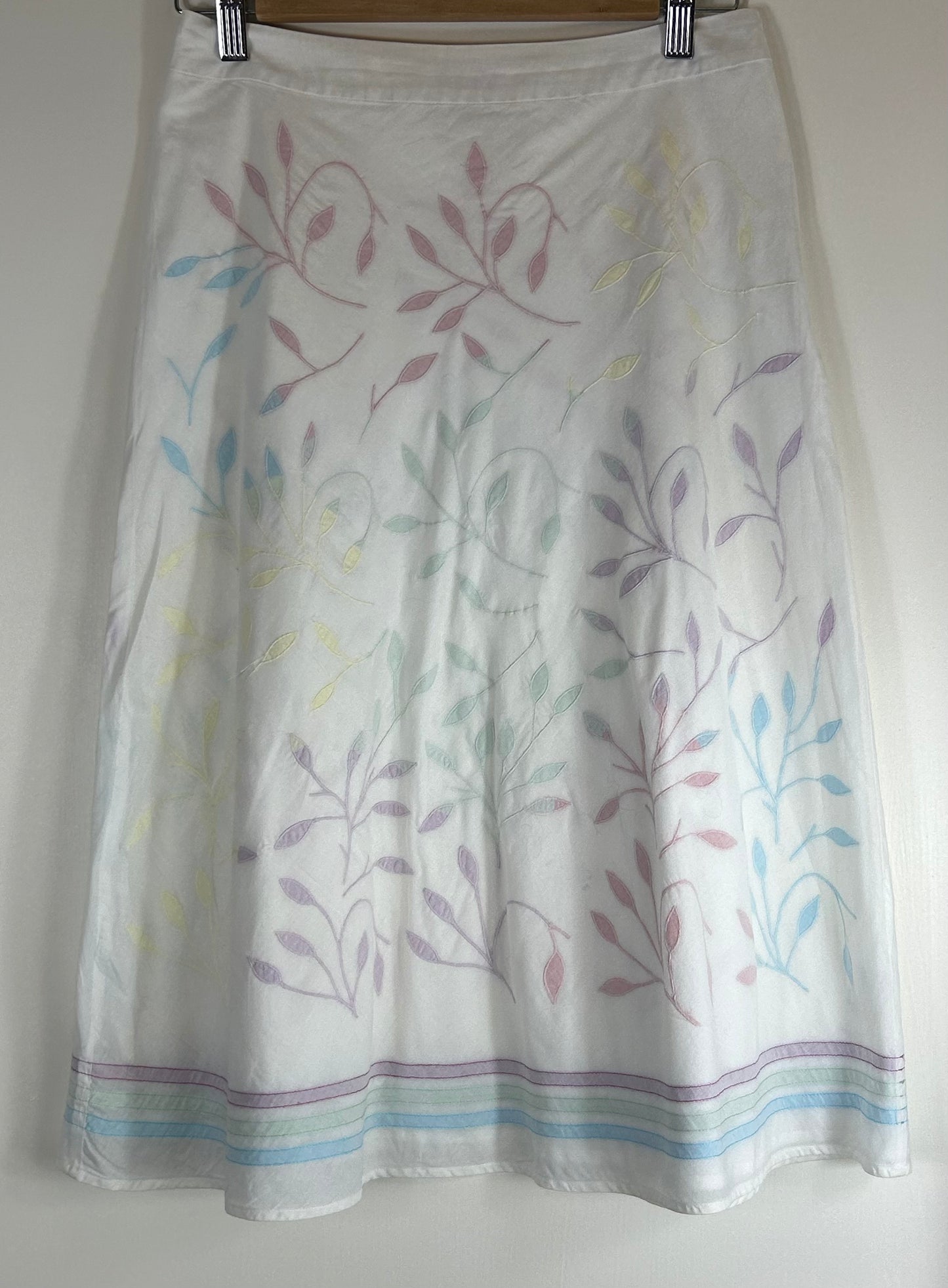 White Monsoon Summer cotton skirt