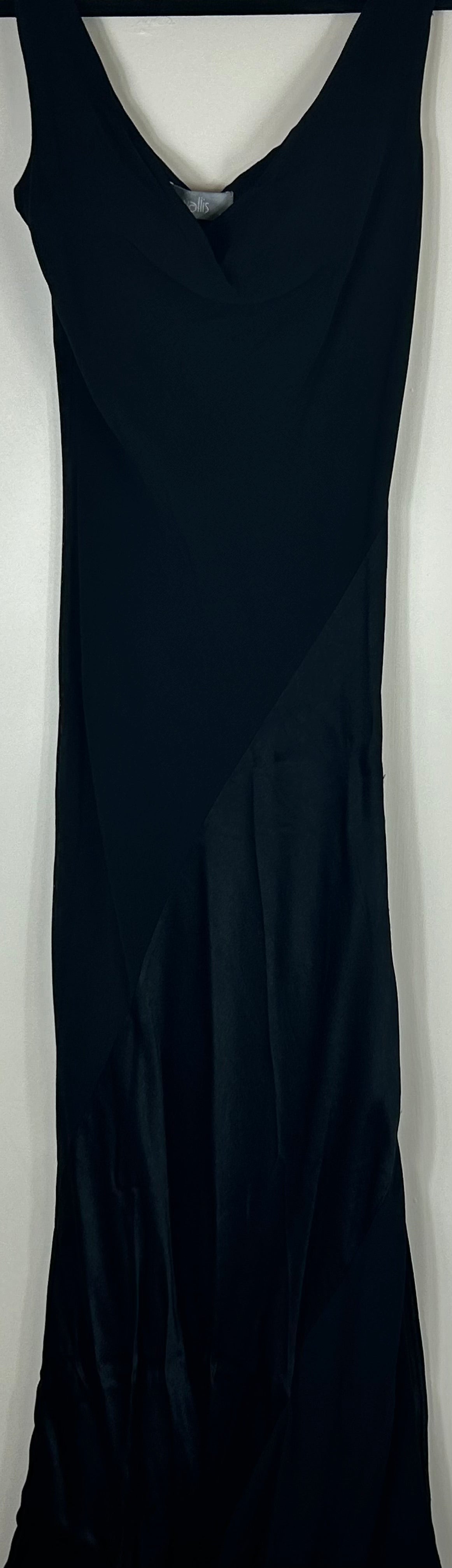 Black Wallis Long Evening Dress