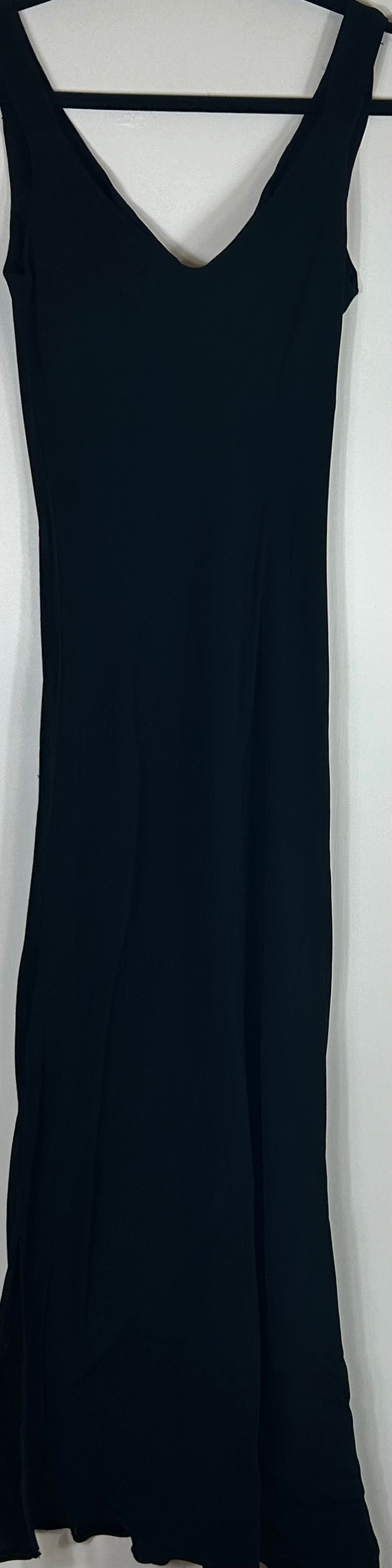 Black Wallis Long Evening Dress