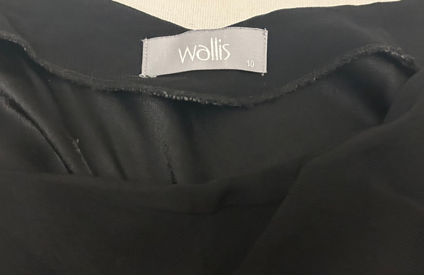 Black Wallis Long Evening Dress