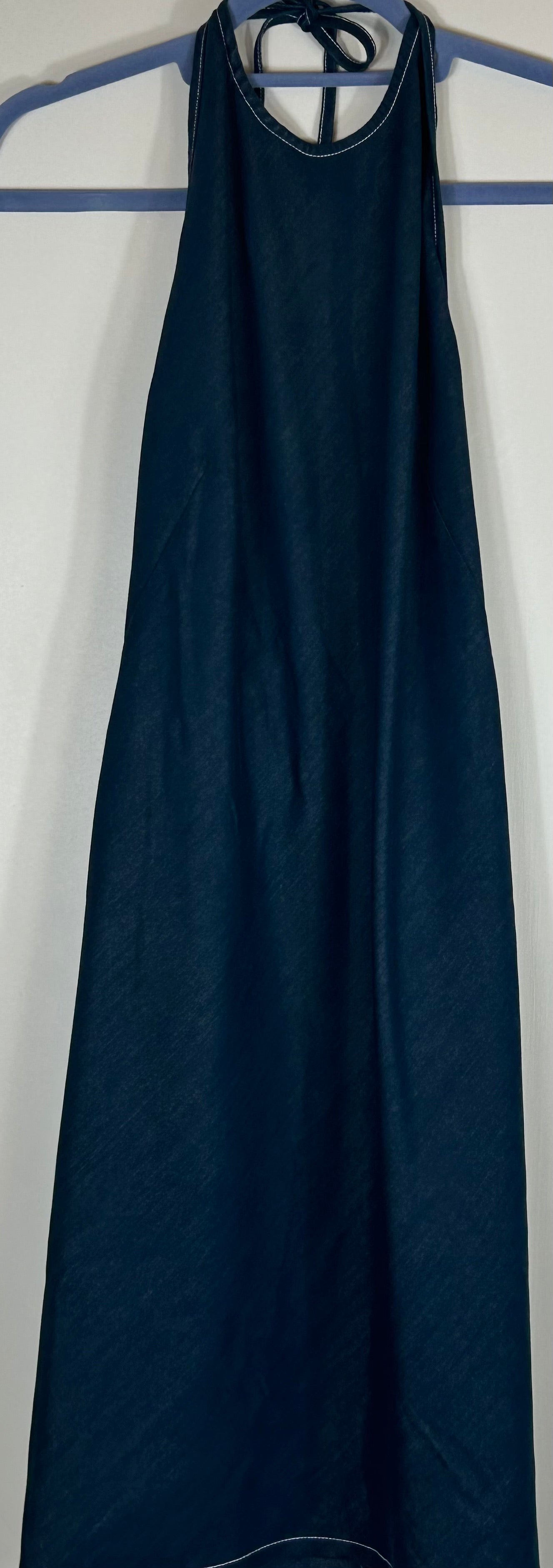 Denim(Light Weight) Betty Jackson Halter Dress