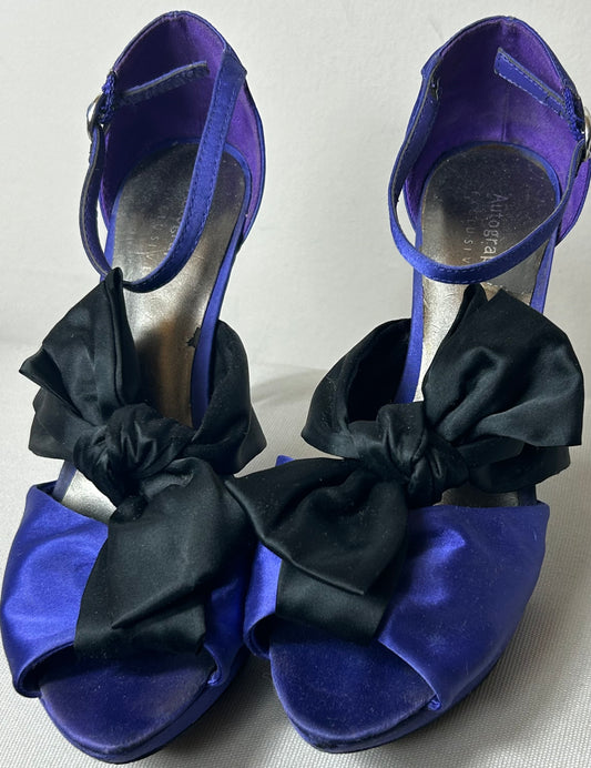 Black & Purple Autograph Stilettoes