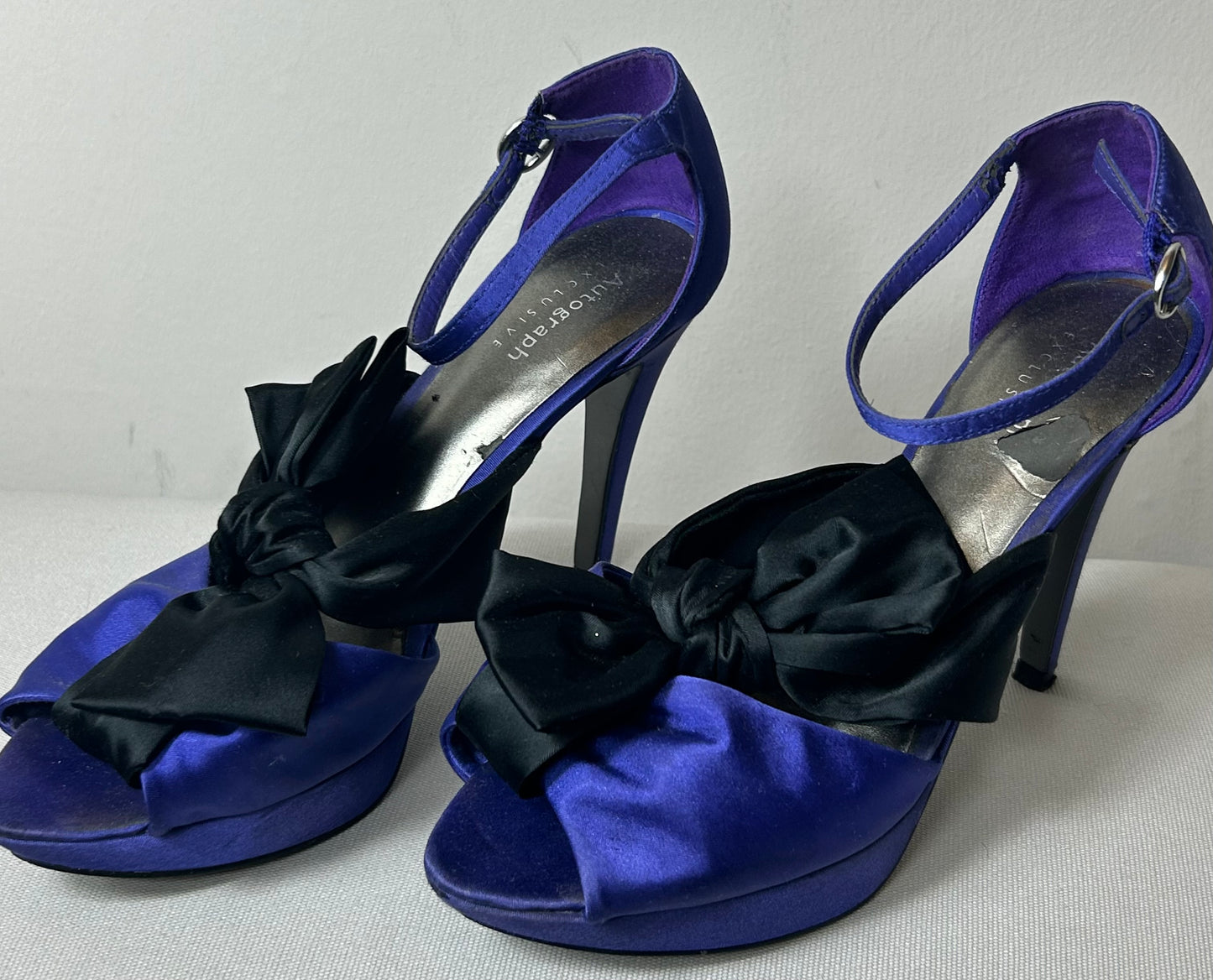 Black & Purple Autograph Stilettoes