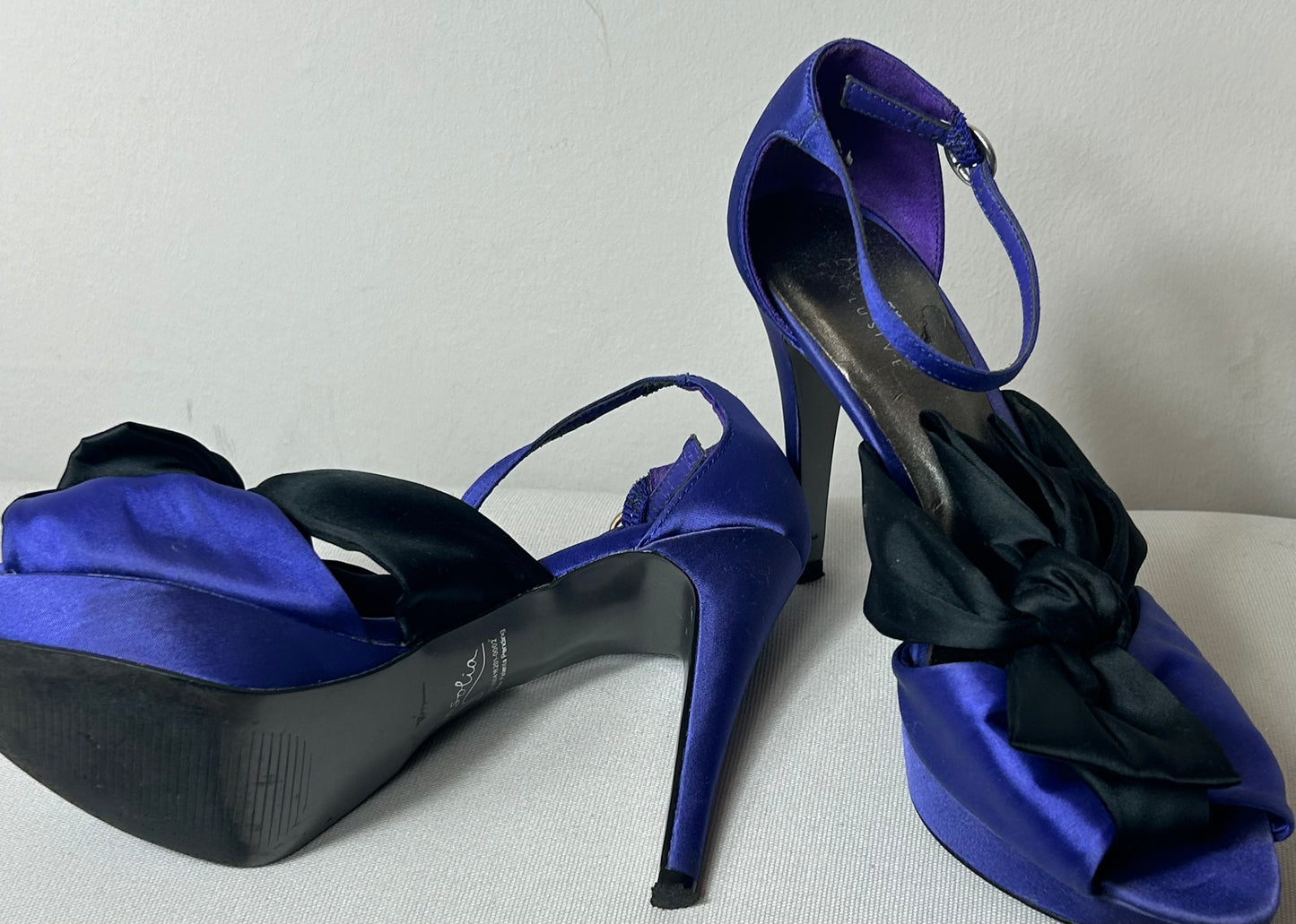 Black & Purple Autograph Stilettoes