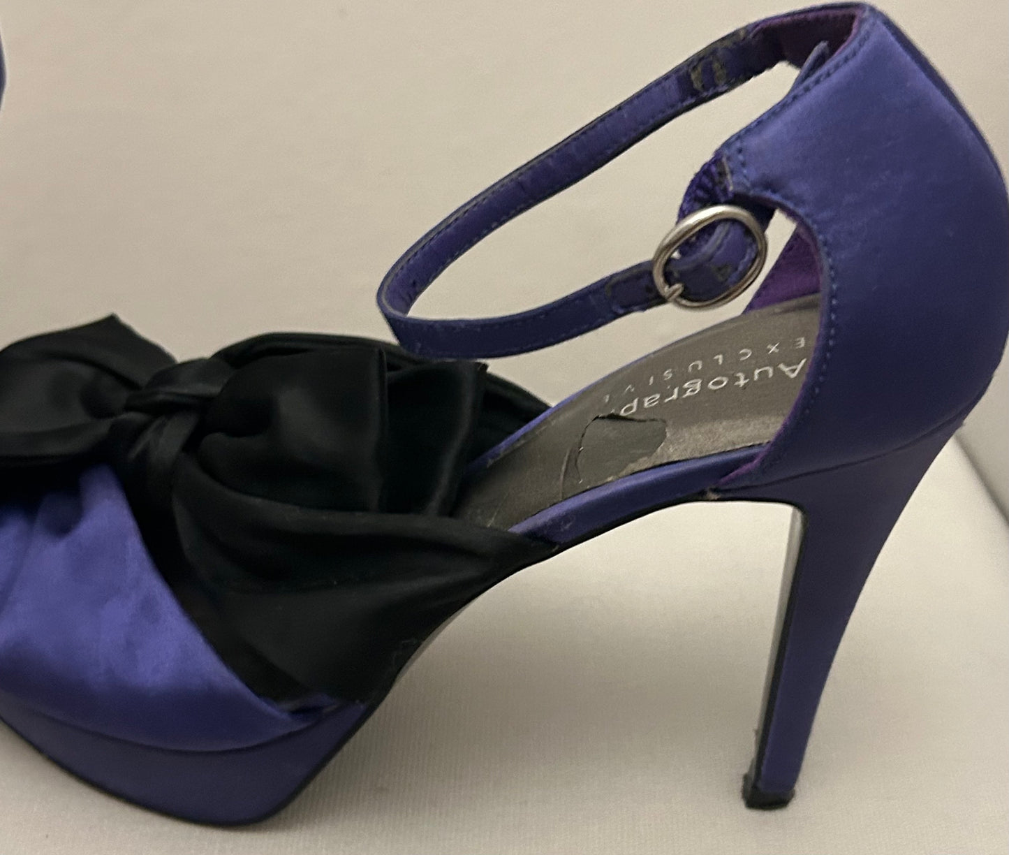Black & Purple Autograph Stilettoes