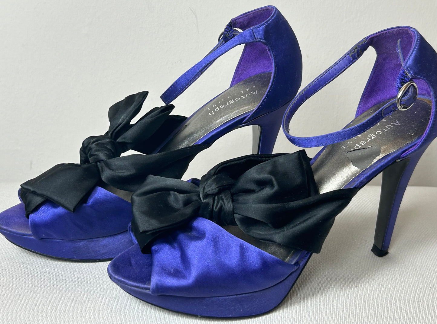 Black & Purple Autograph Stilettoes