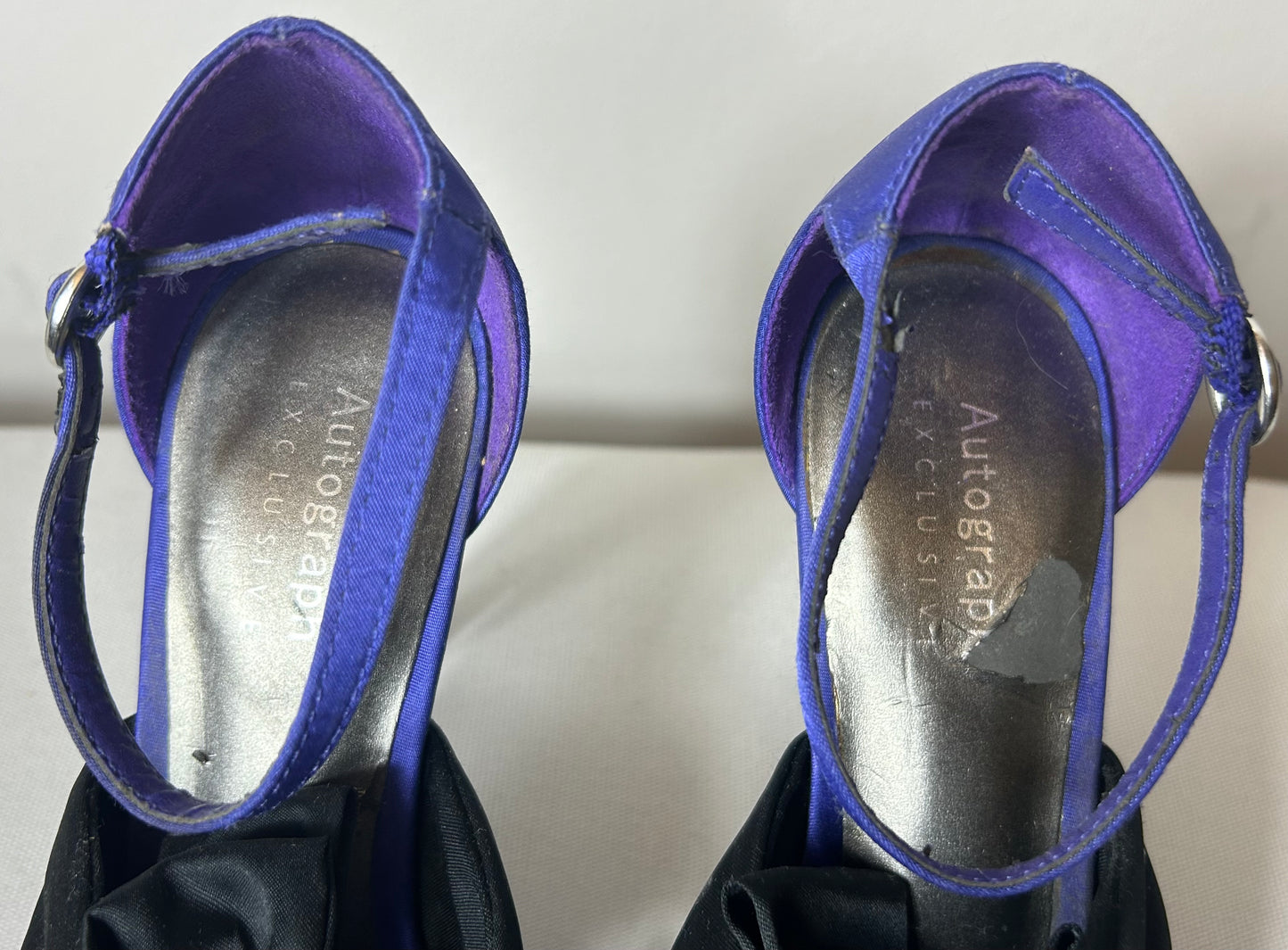 Black & Purple Autograph Stilettoes