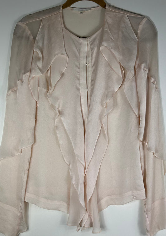 Pale peach Vanessa Bruno Silk Blouse