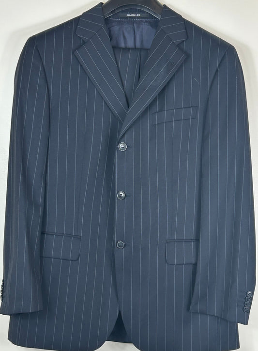 Navy Pinstripe Gents BAUMLER Suit