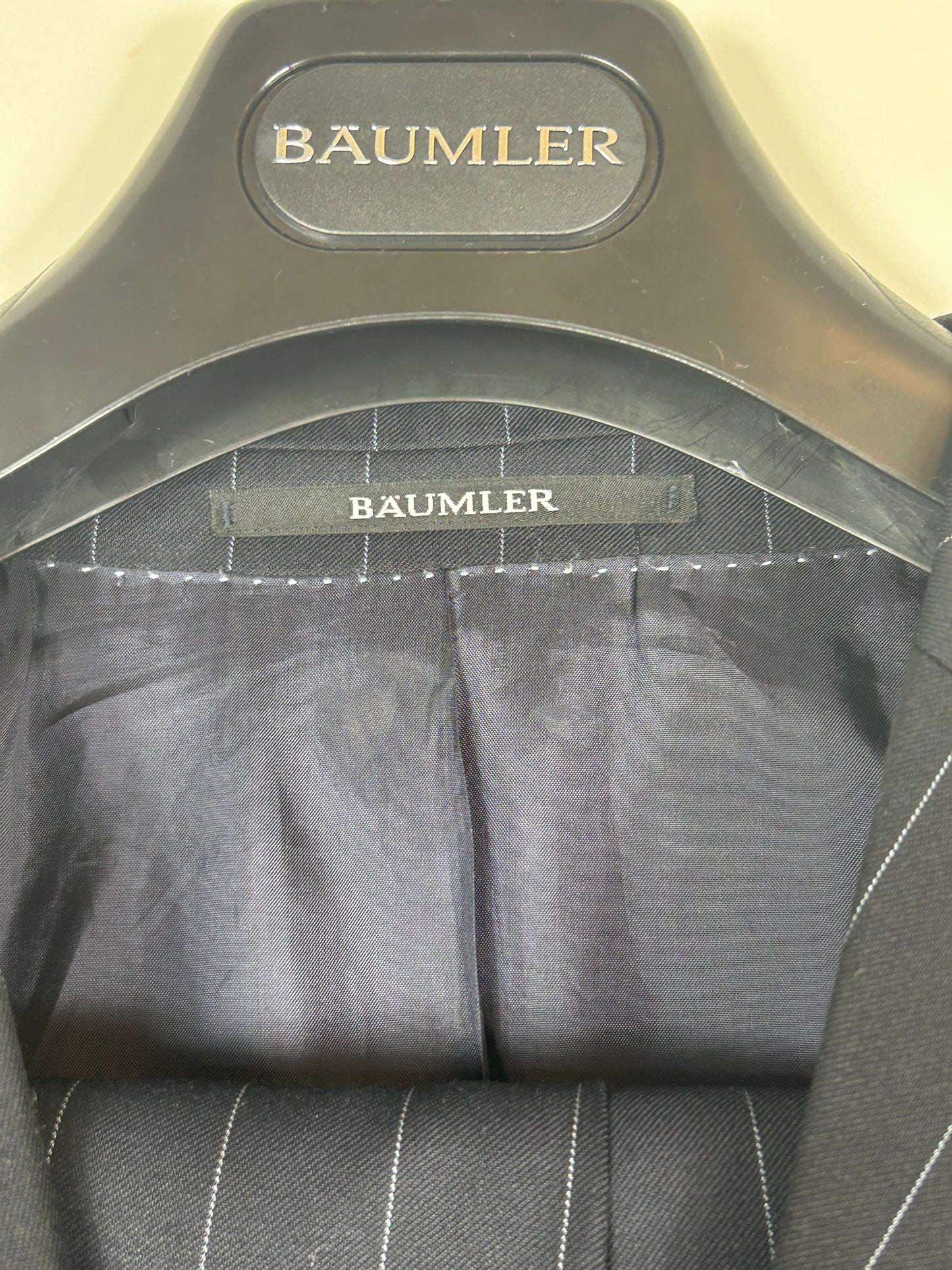 Navy Pinstripe Gents BAUMLER Suit