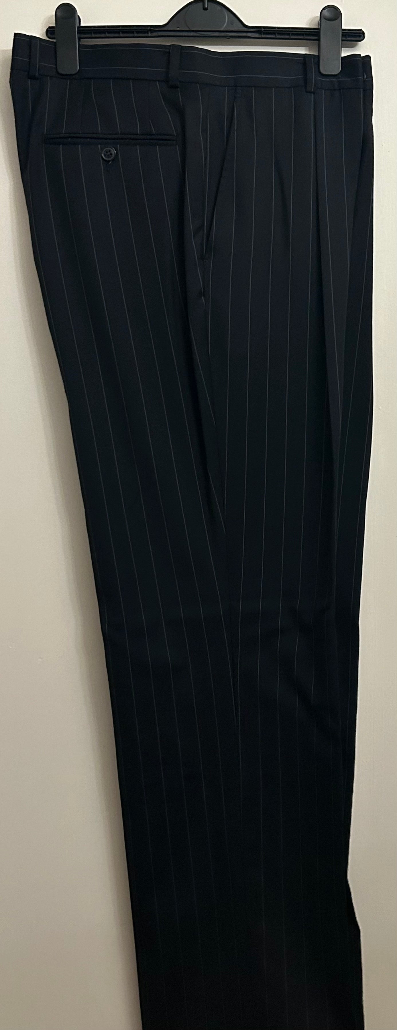 Navy Pinstripe Gents BAUMLER Suit