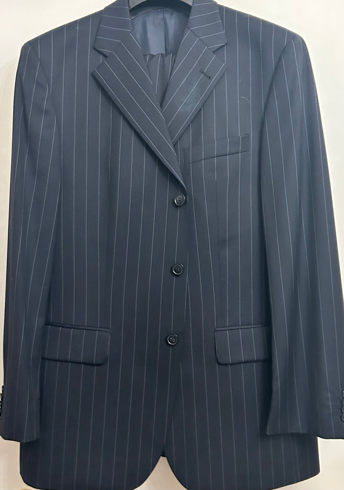 Navy Pinstripe Gents BAUMLER Suit