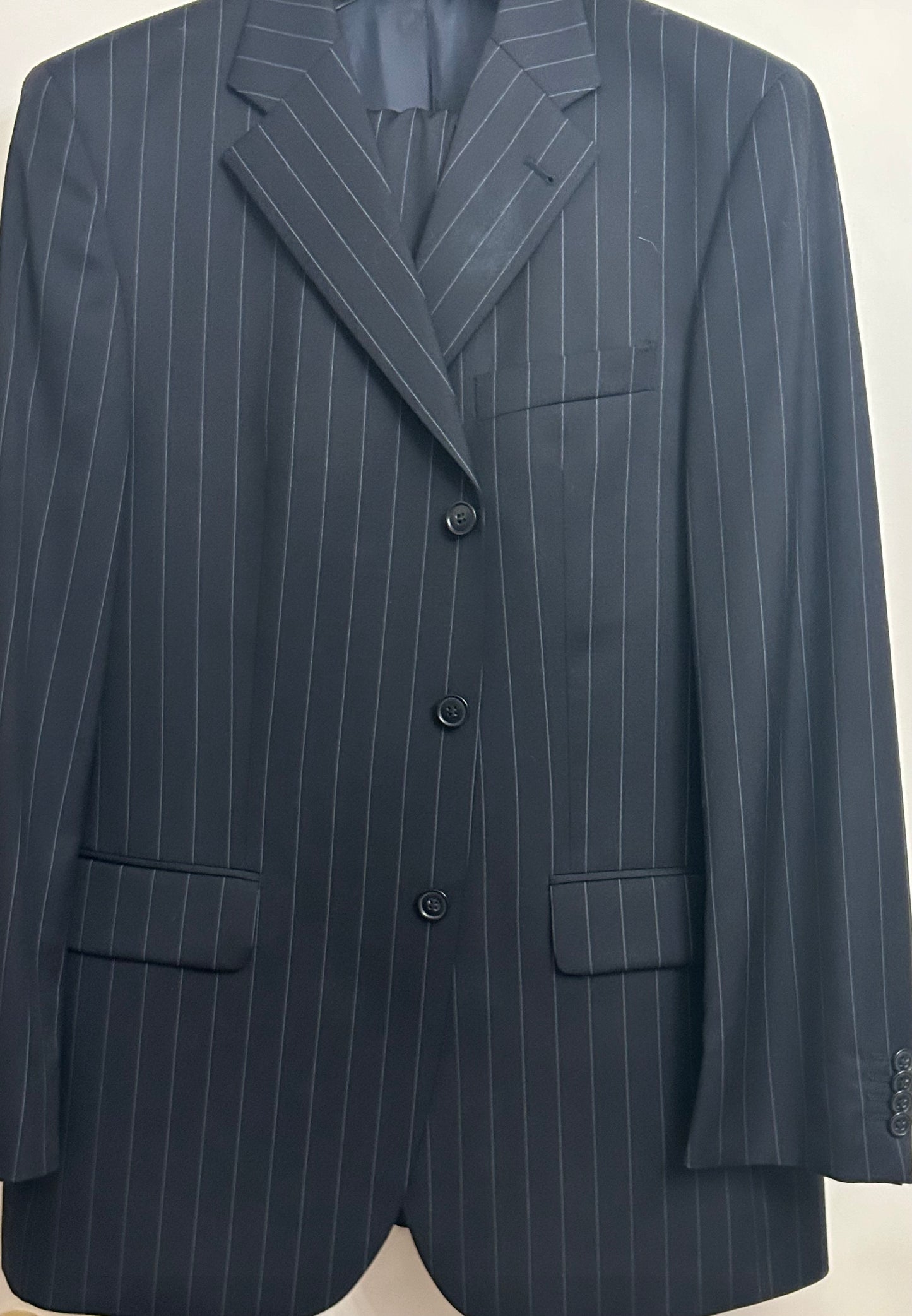 Navy Pinstripe Gents BAUMLER Suit