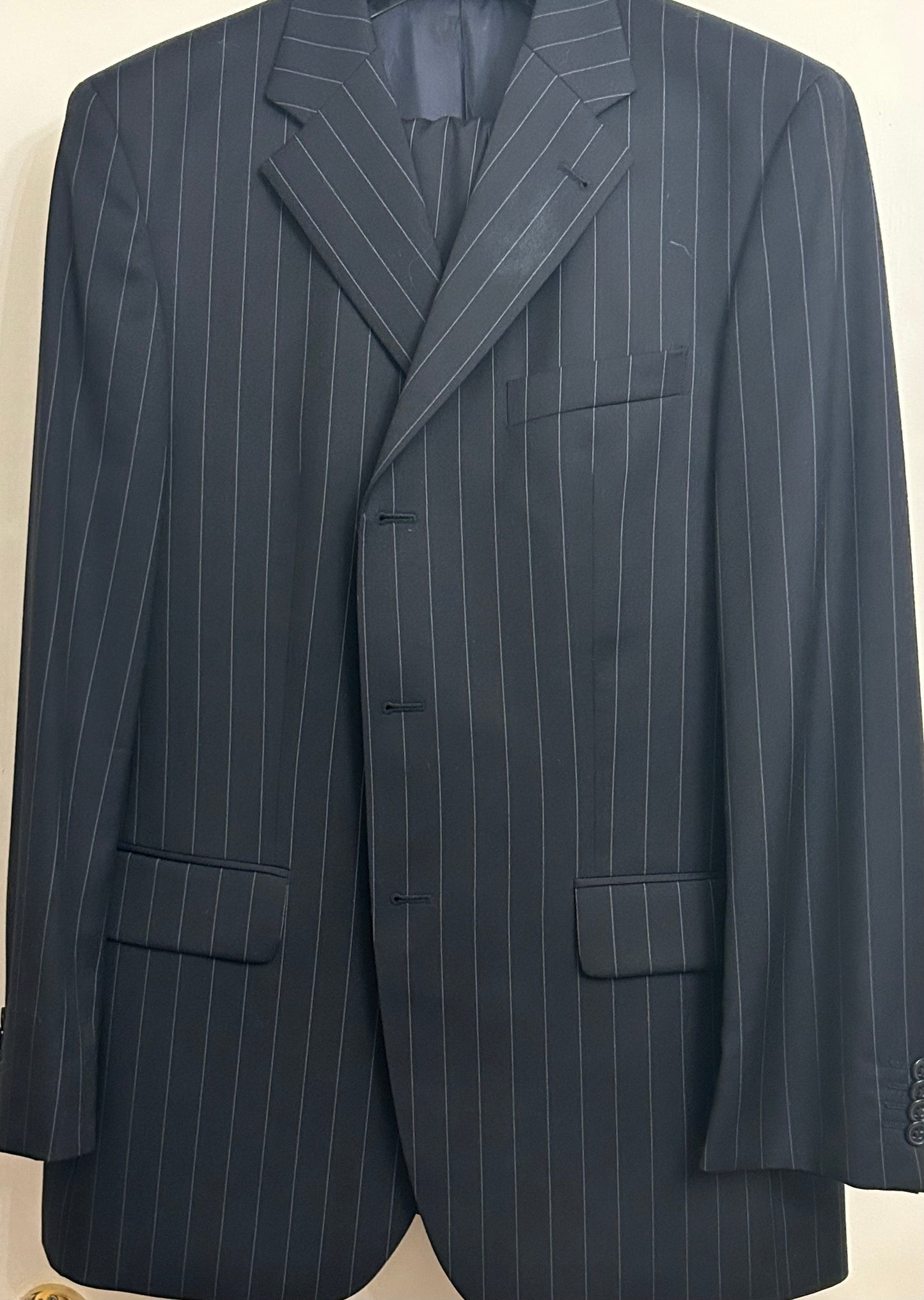 Navy Pinstripe Gents BAUMLER Suit