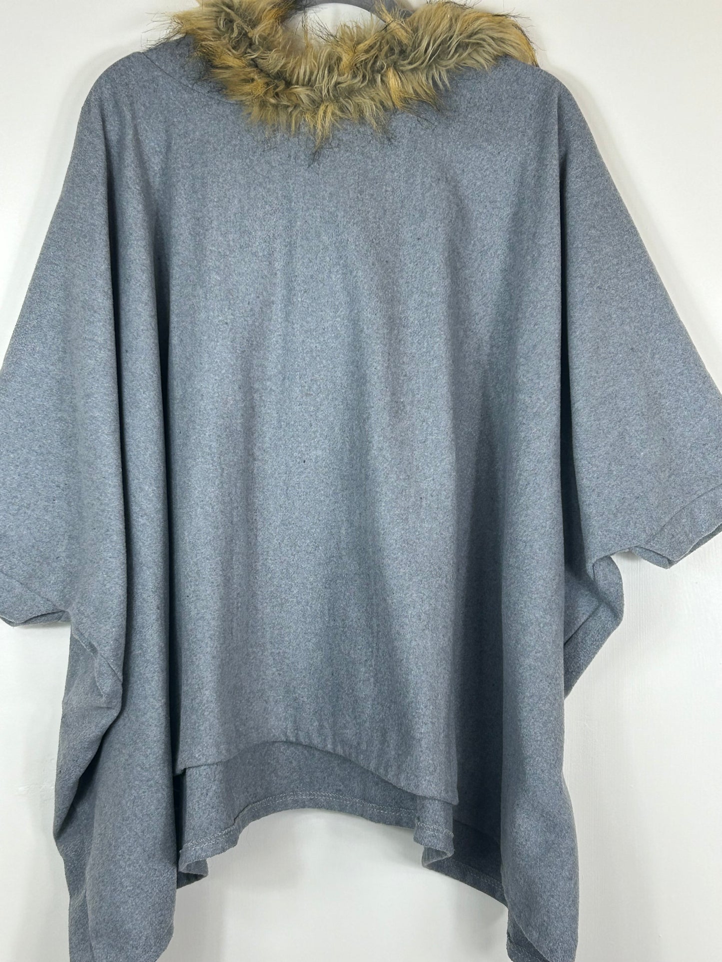 Pale Grey Ladies Cape