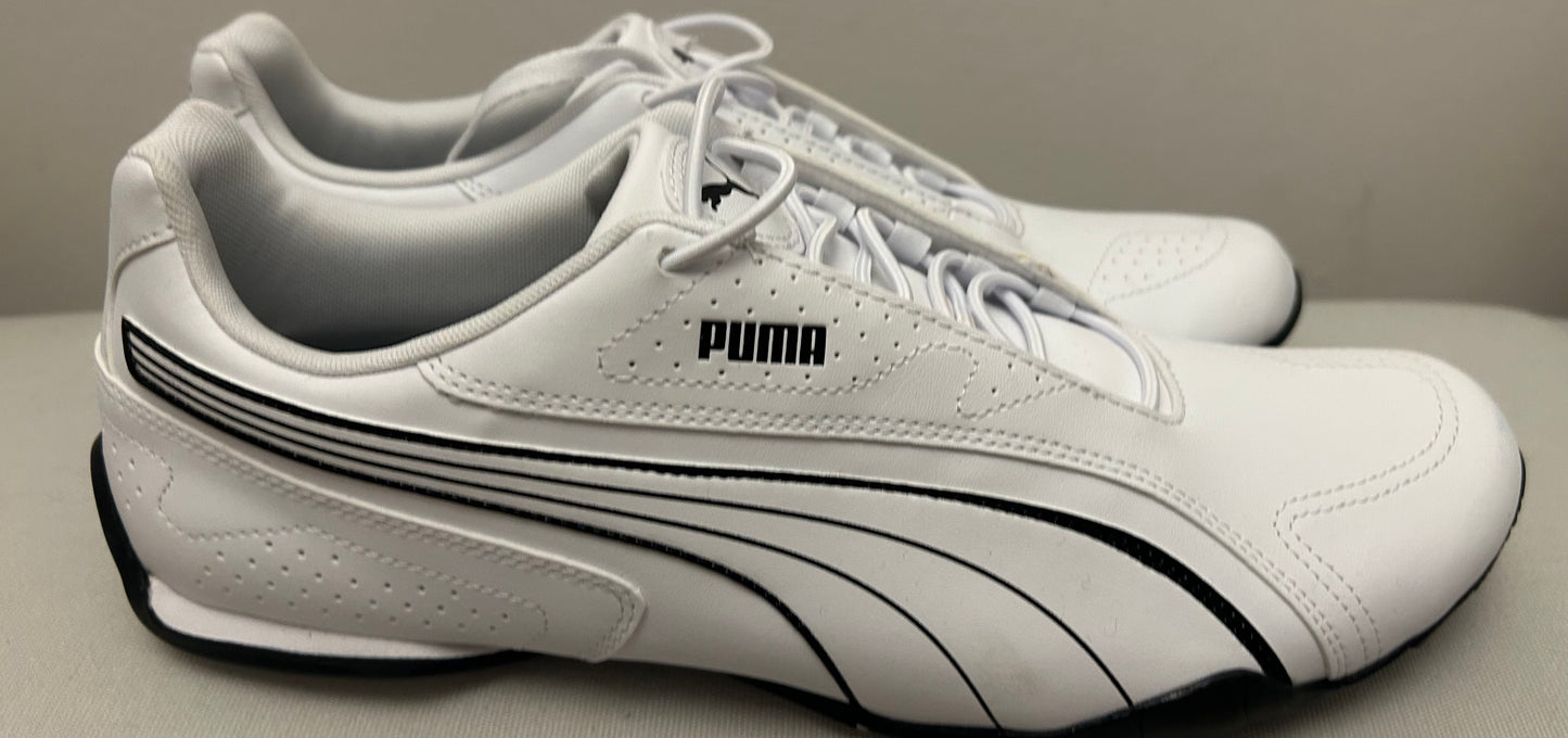 White PUMA Trainers
