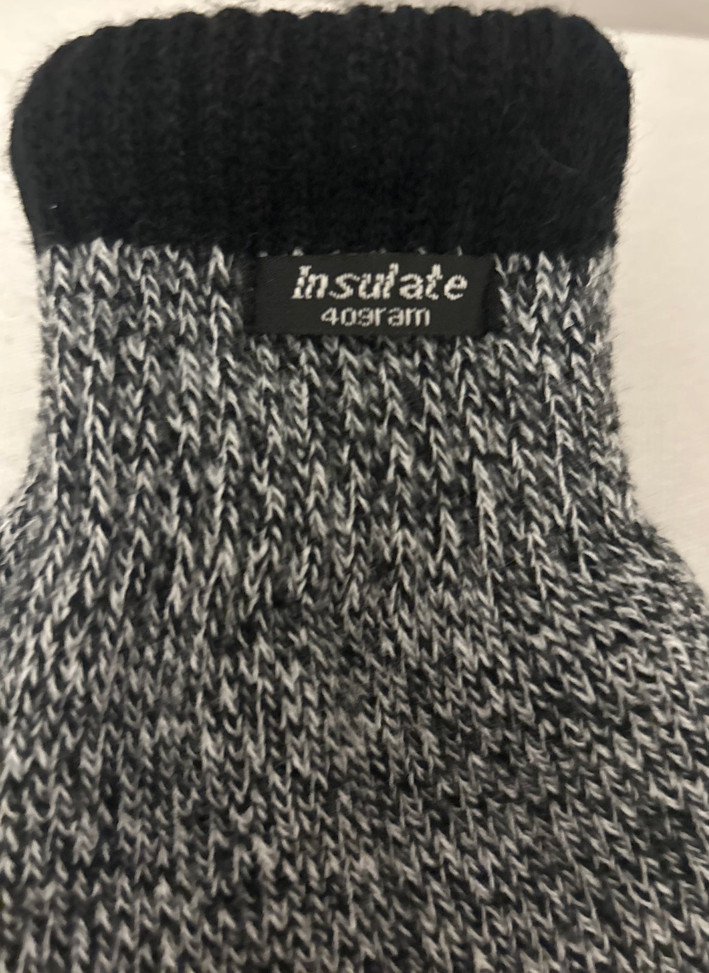 Grey Hat & Scarf Set