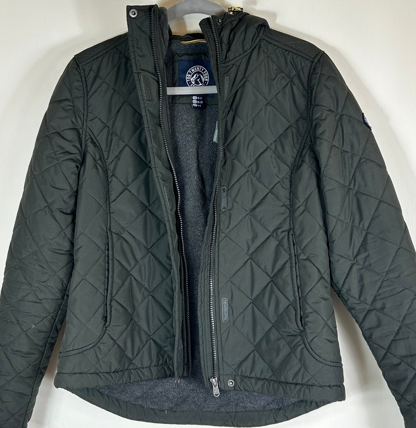 Green TOG24 Ladies Hooded Jacket