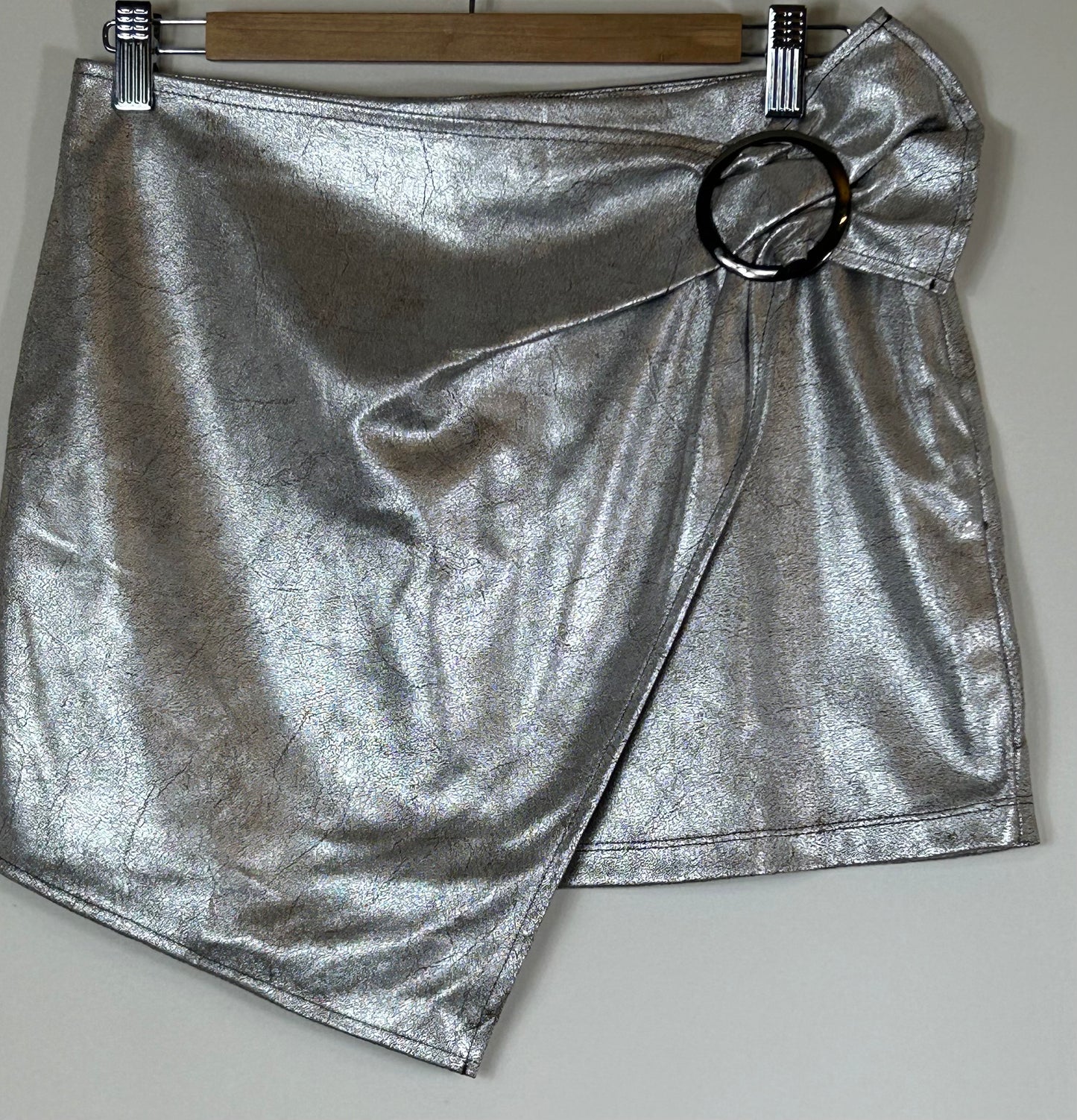 Silver ZARA Mini Skirt