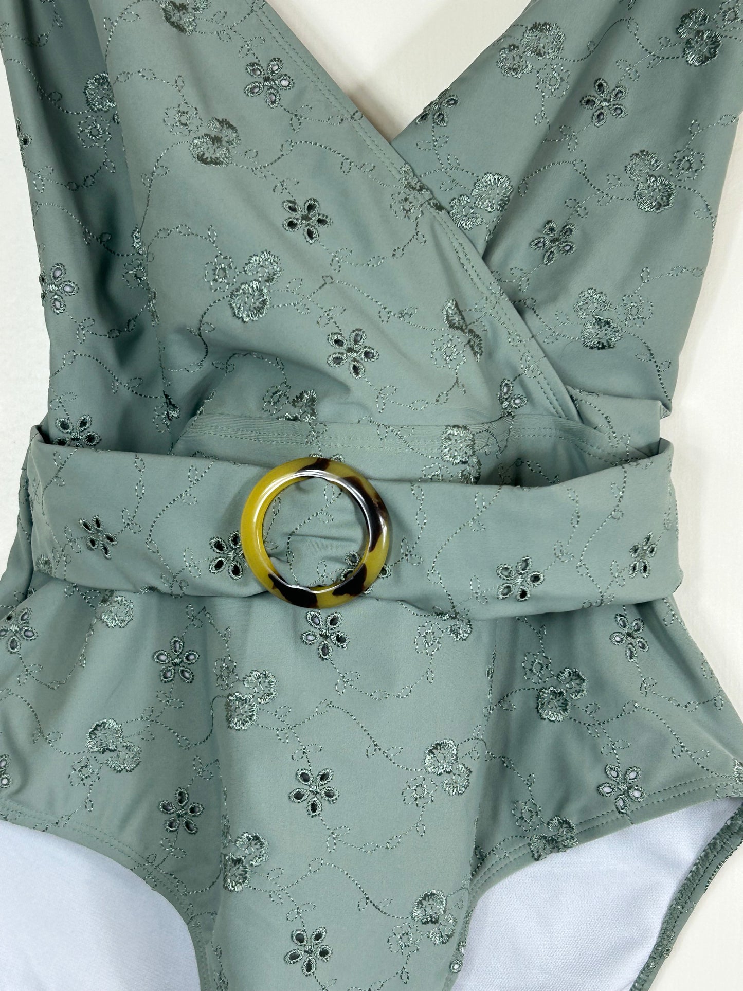 Pale Green Oasis Swimsuit