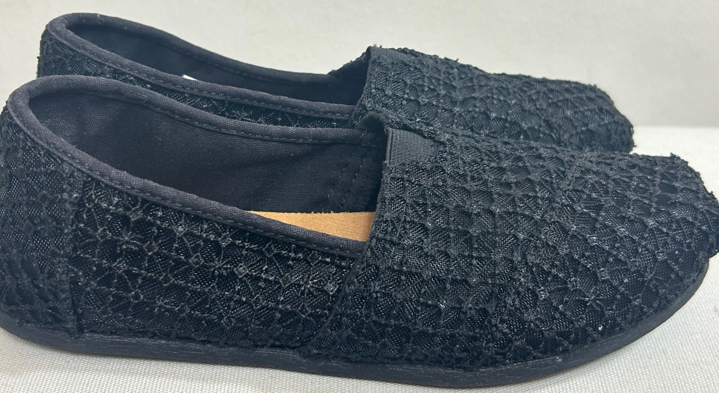 Black TOMS Ladies Shoes