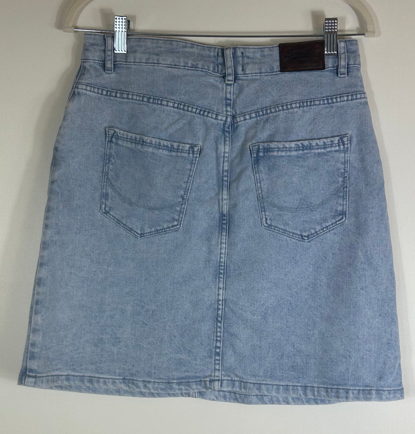 Pale Blue Denim VINTAGE SUPERDRY Skirt