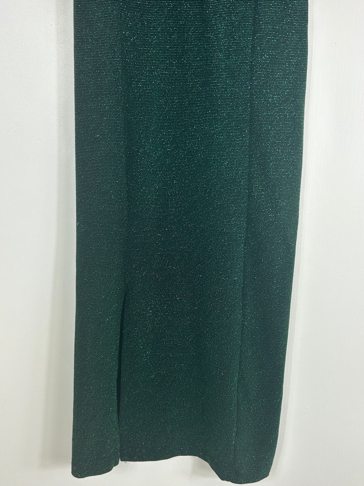 Green NEXT Lurex Strappy Dress