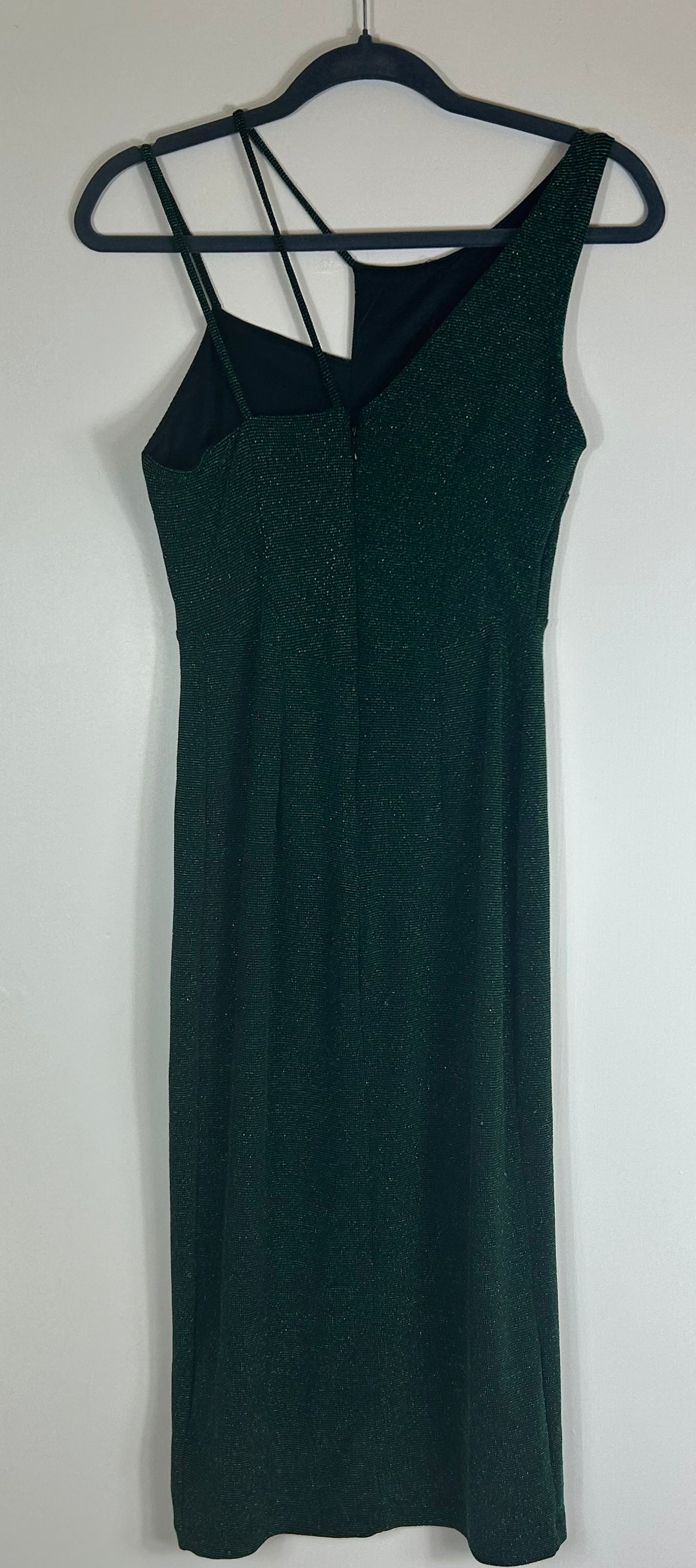 Green NEXT Lurex Strappy Dress