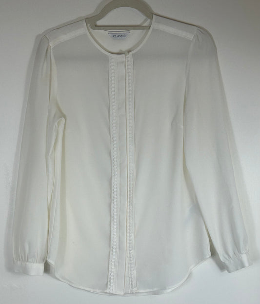 Cream M&S Classic Blouse