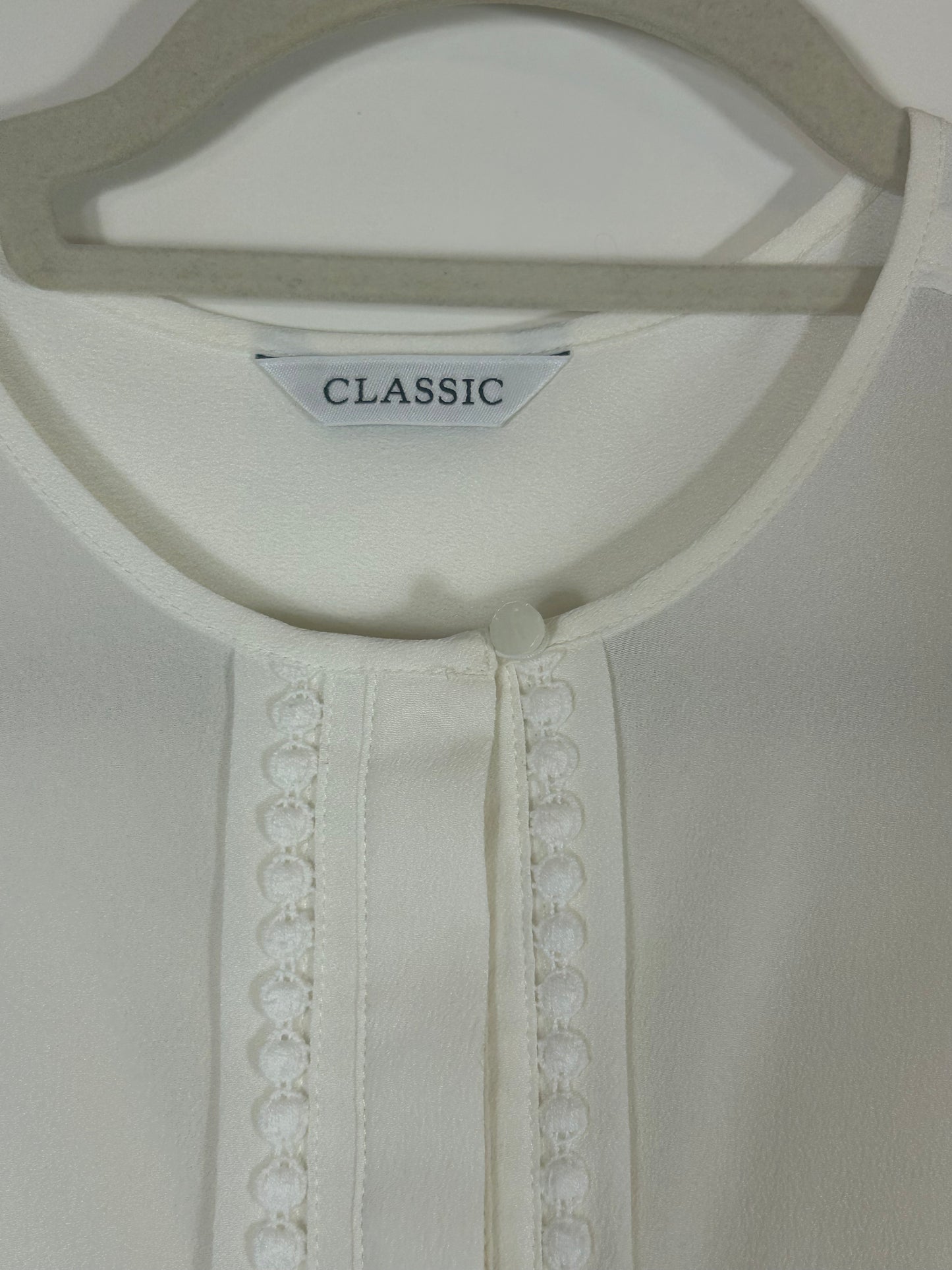Cream M&S Classic Blouse