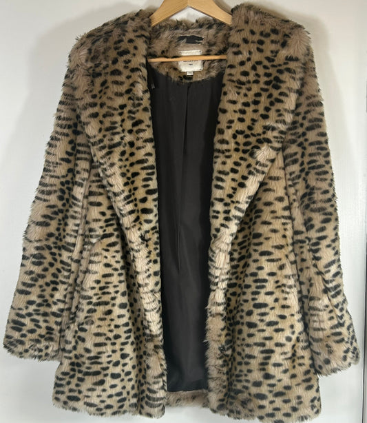 Animal Print 3/4 Length NEXT Faux Fur Jacket