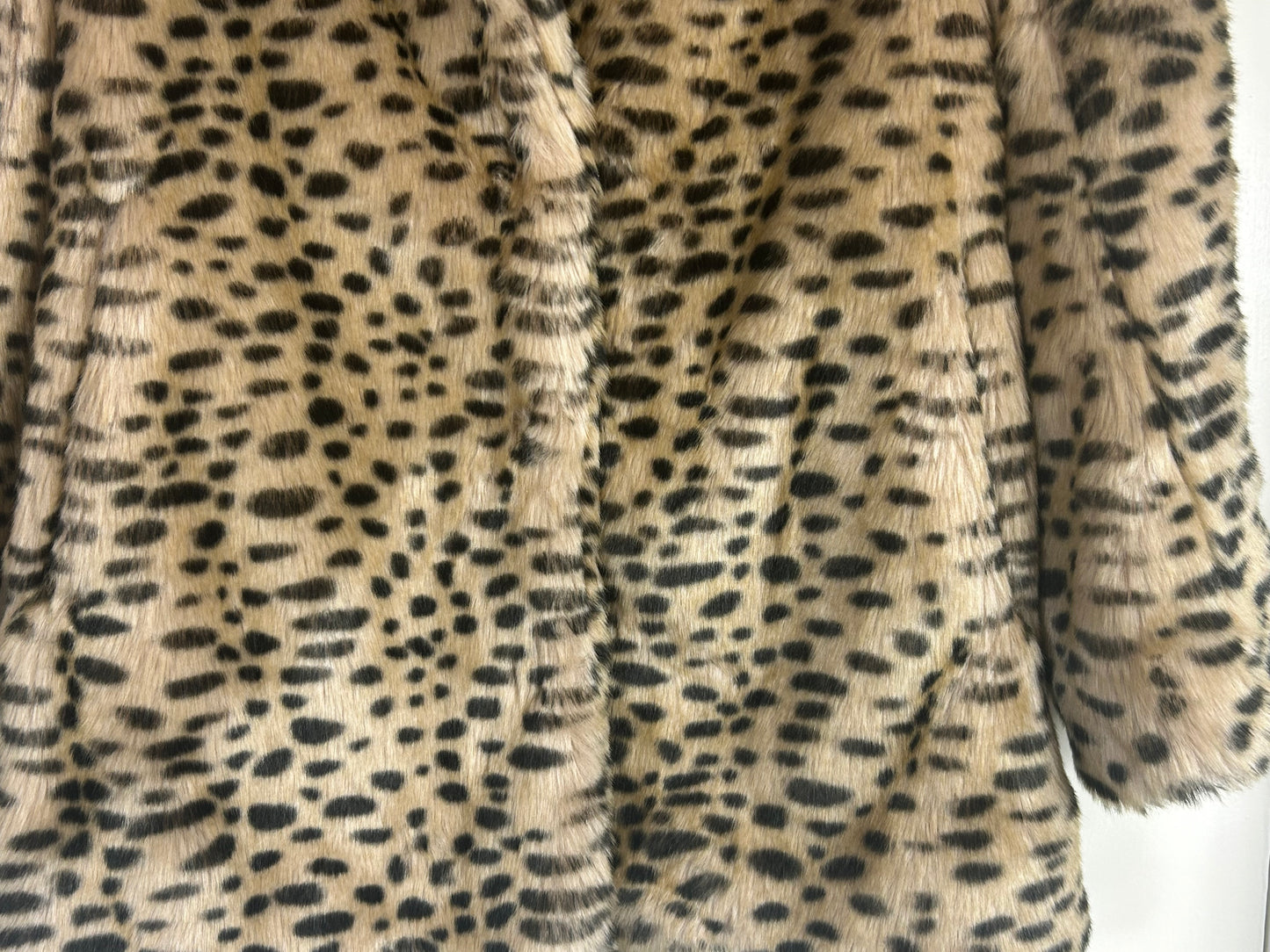 Animal Print 3/4 Length NEXT Faux Fur Jacket