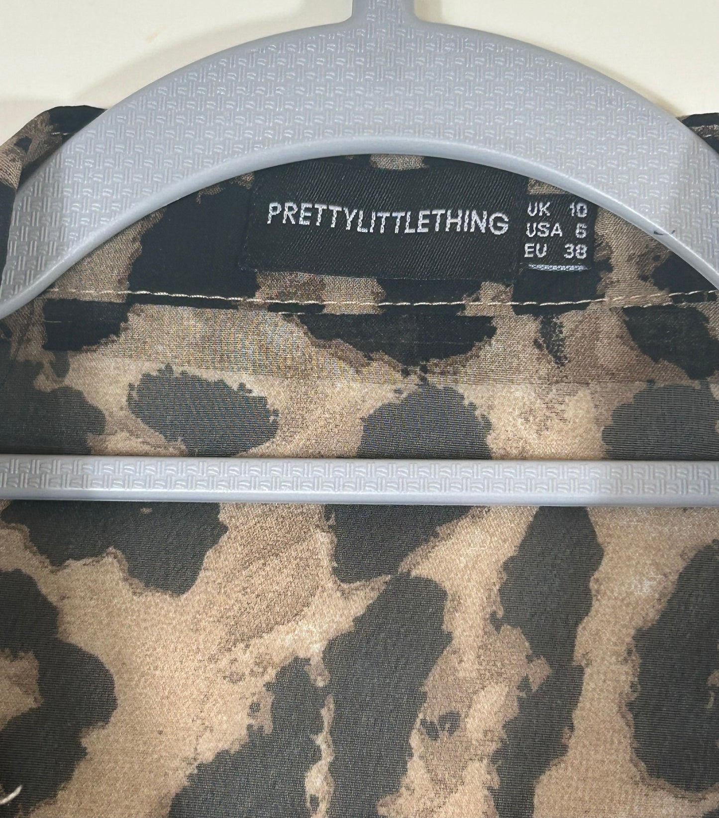 Animal Print PLT Dress