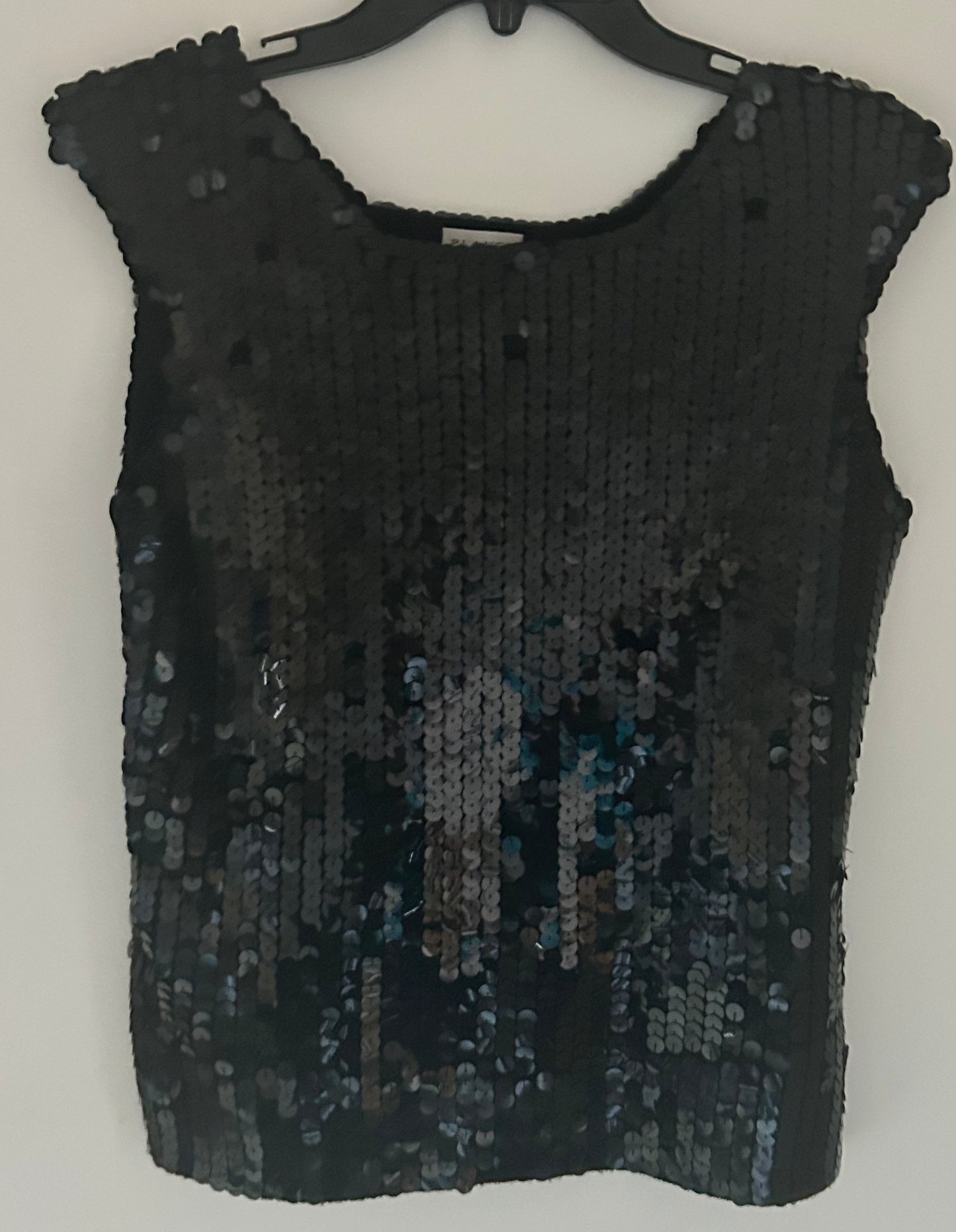 Black PLANET Sequined Top