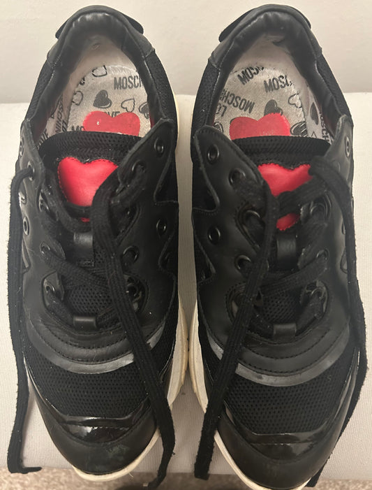 Black MOSCHINO Trainers
