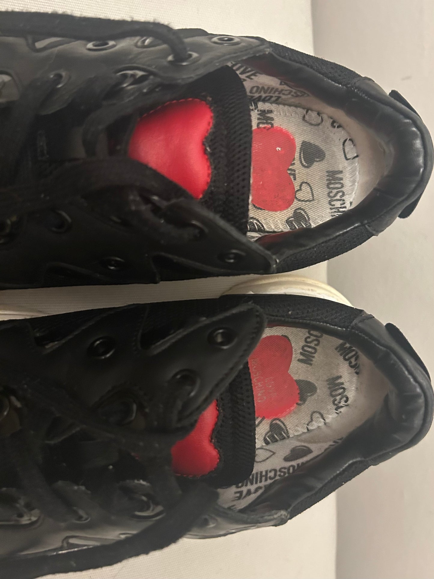 Black MOSCHINO Trainers