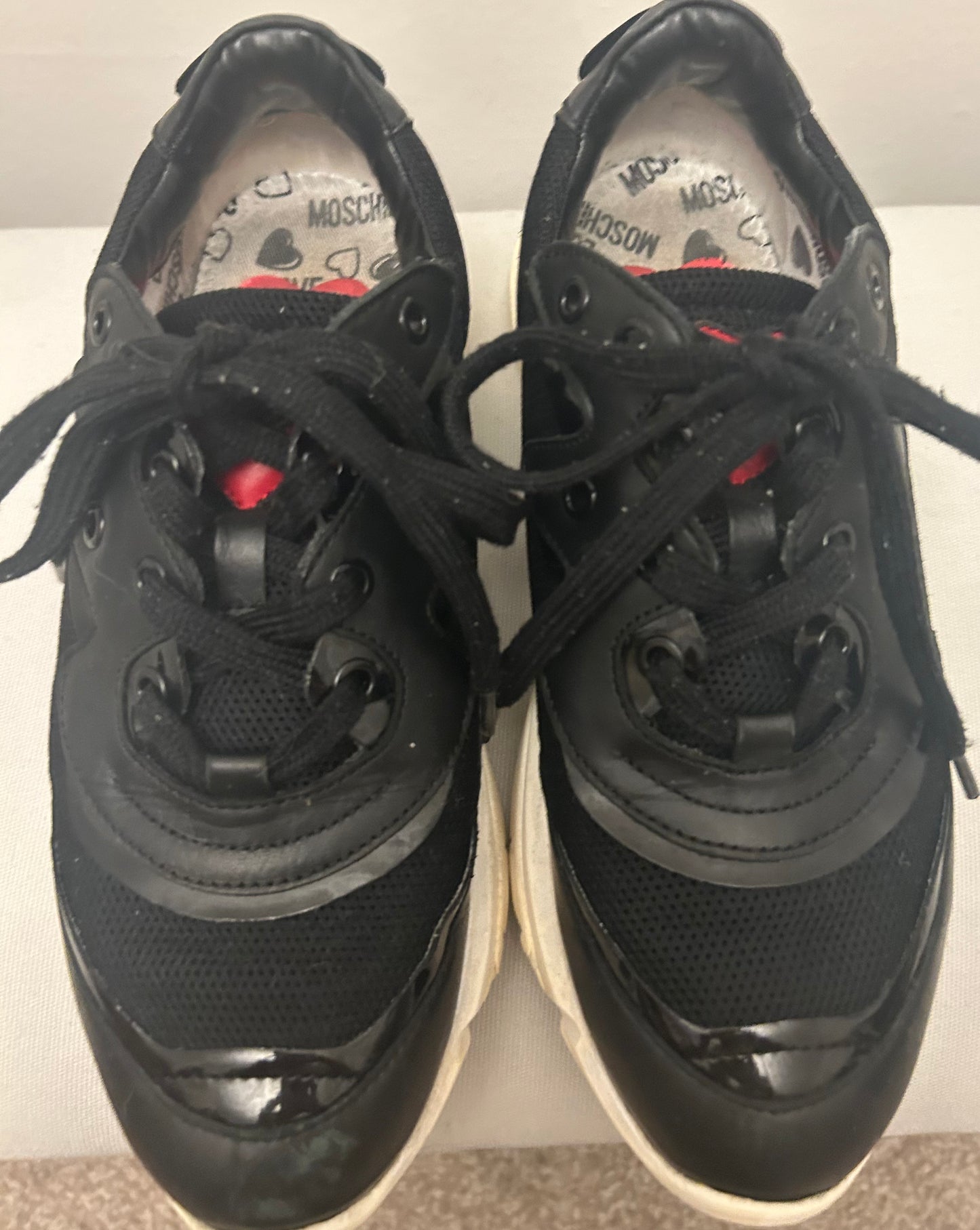 Black MOSCHINO Trainers