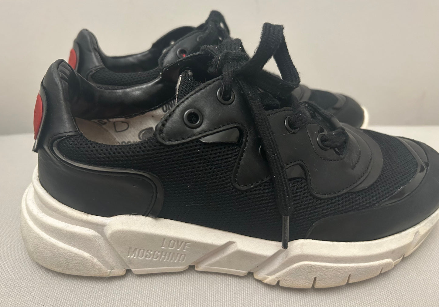Black MOSCHINO Trainers