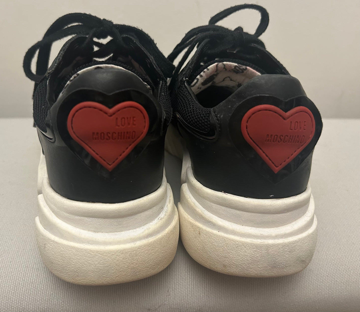Black MOSCHINO Trainers
