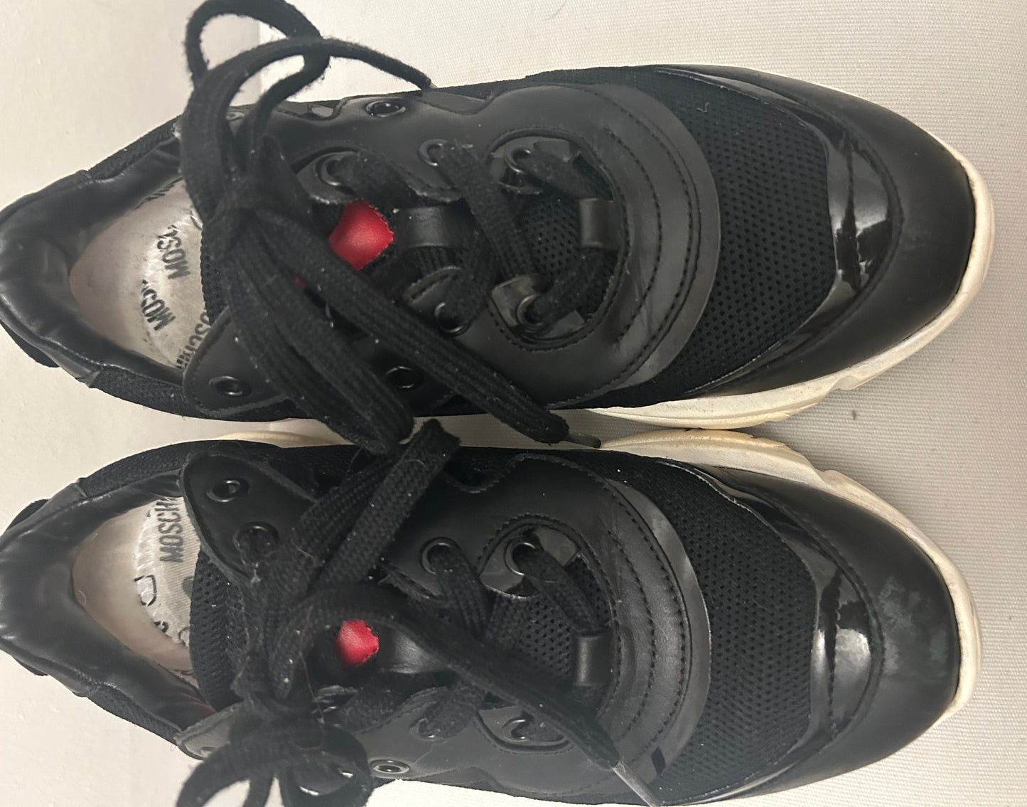 Black MOSCHINO Trainers
