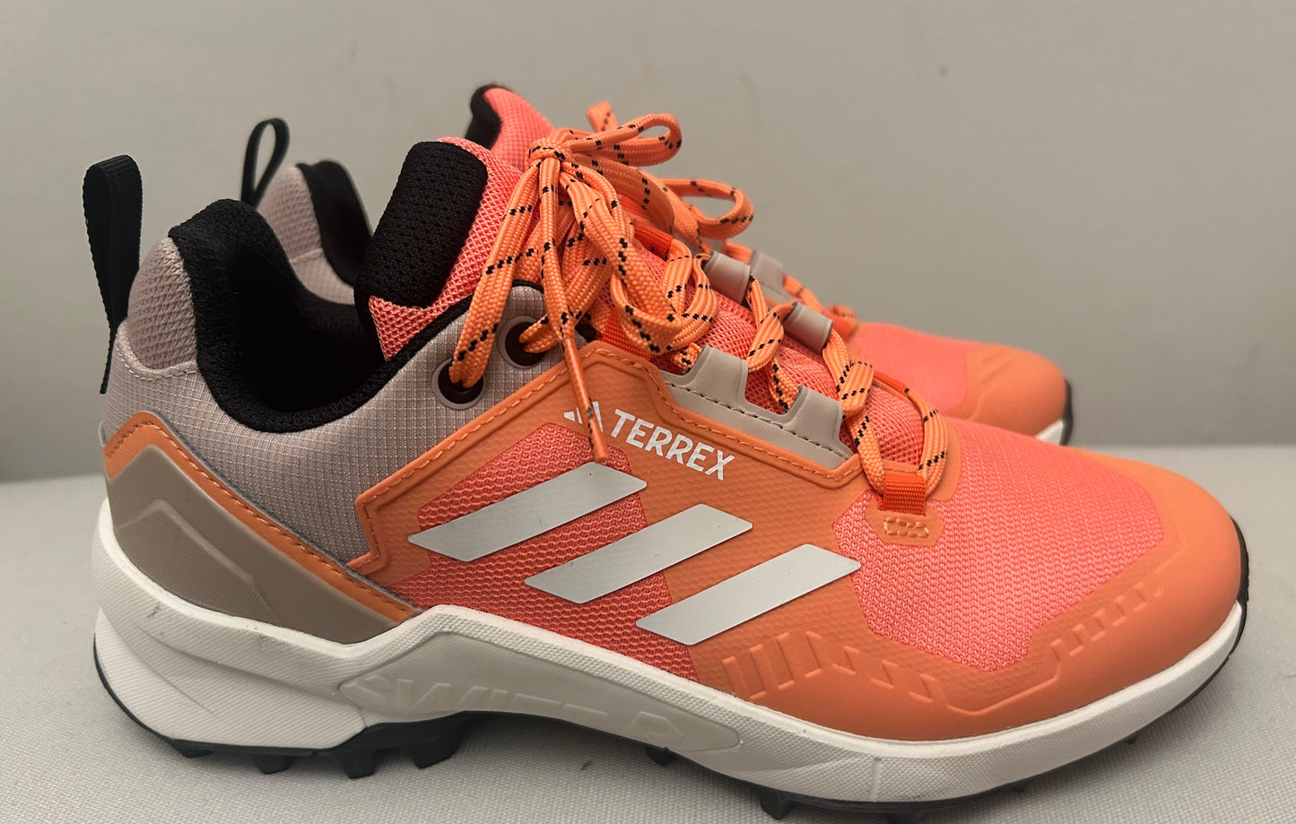 Orange Adidas Continental Terrex Trainers